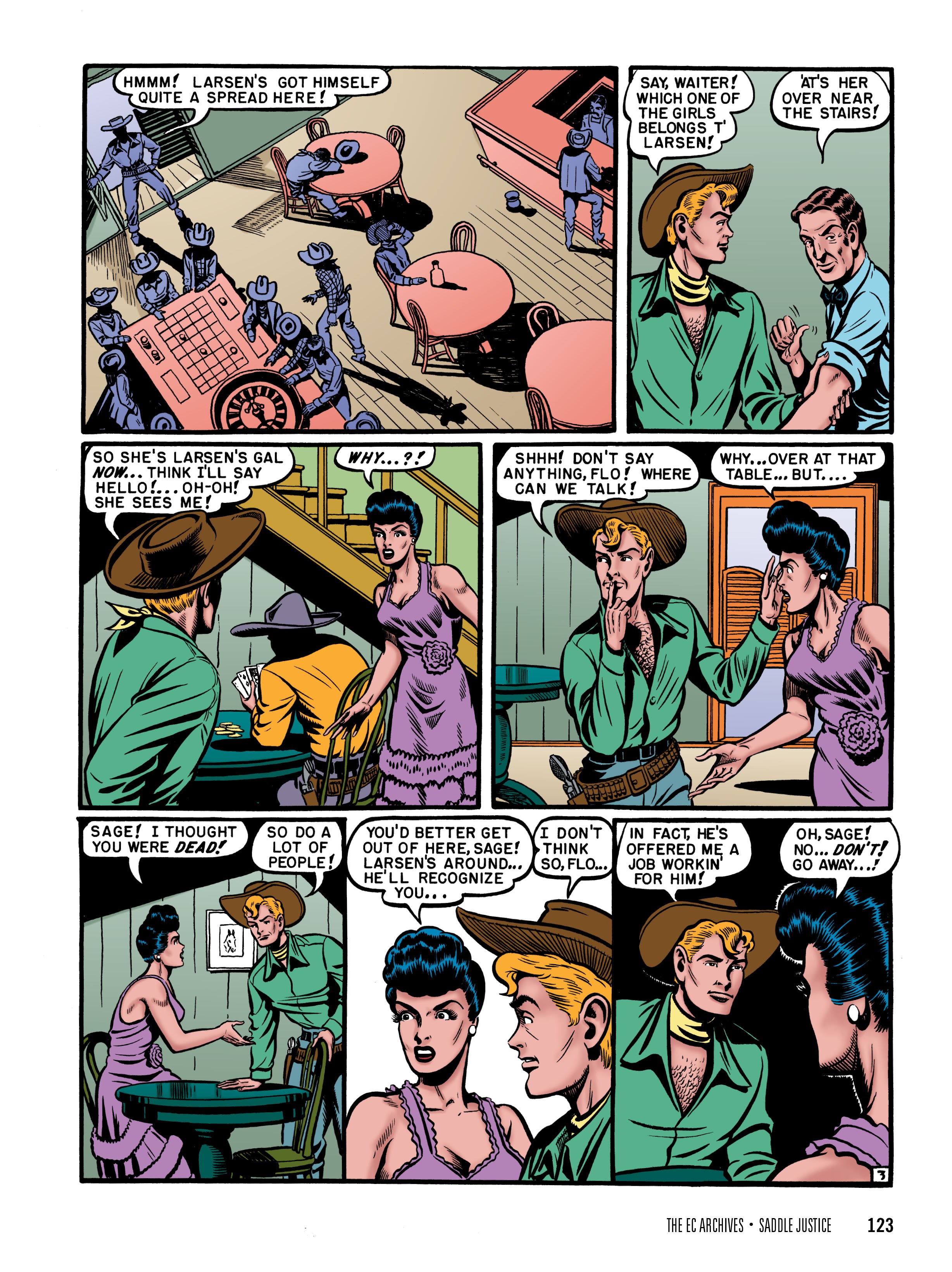 Read online The EC Archives: Saddle Justice comic -  Issue # TPB (Part 2) - 25