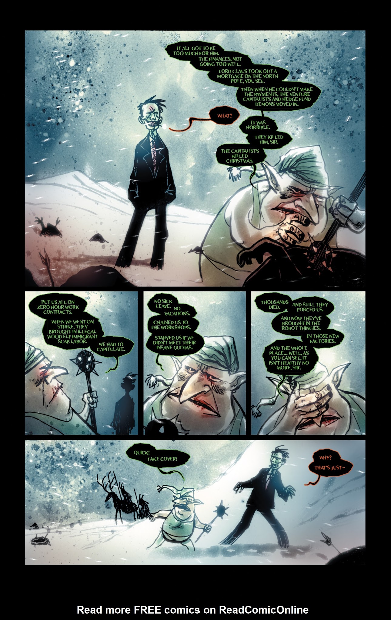 Read online Wormwood Gentleman Corpse: Christmas Special comic -  Issue # Full - 8