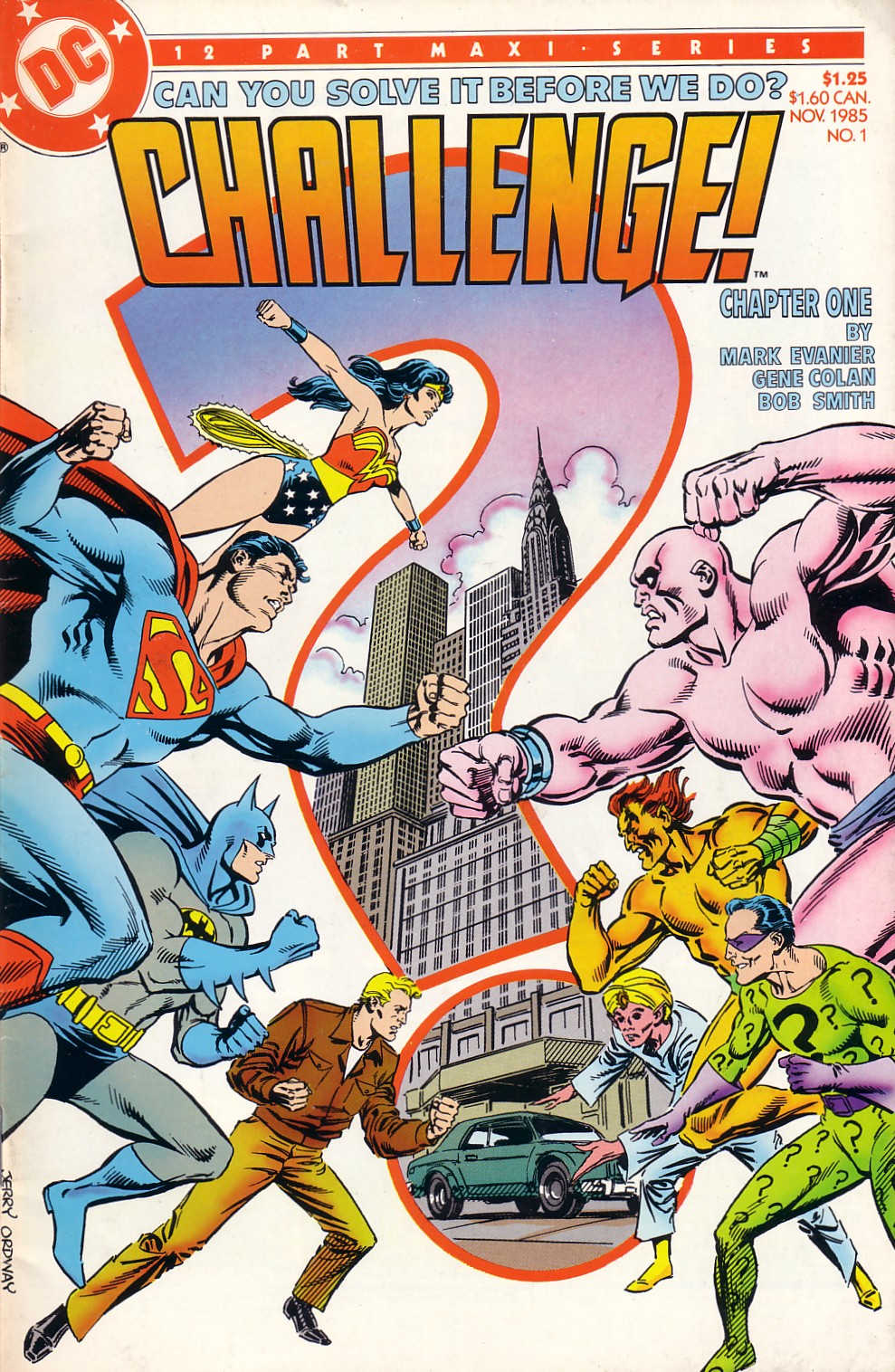 Read online DC Challenge comic -  Issue #1 - 1