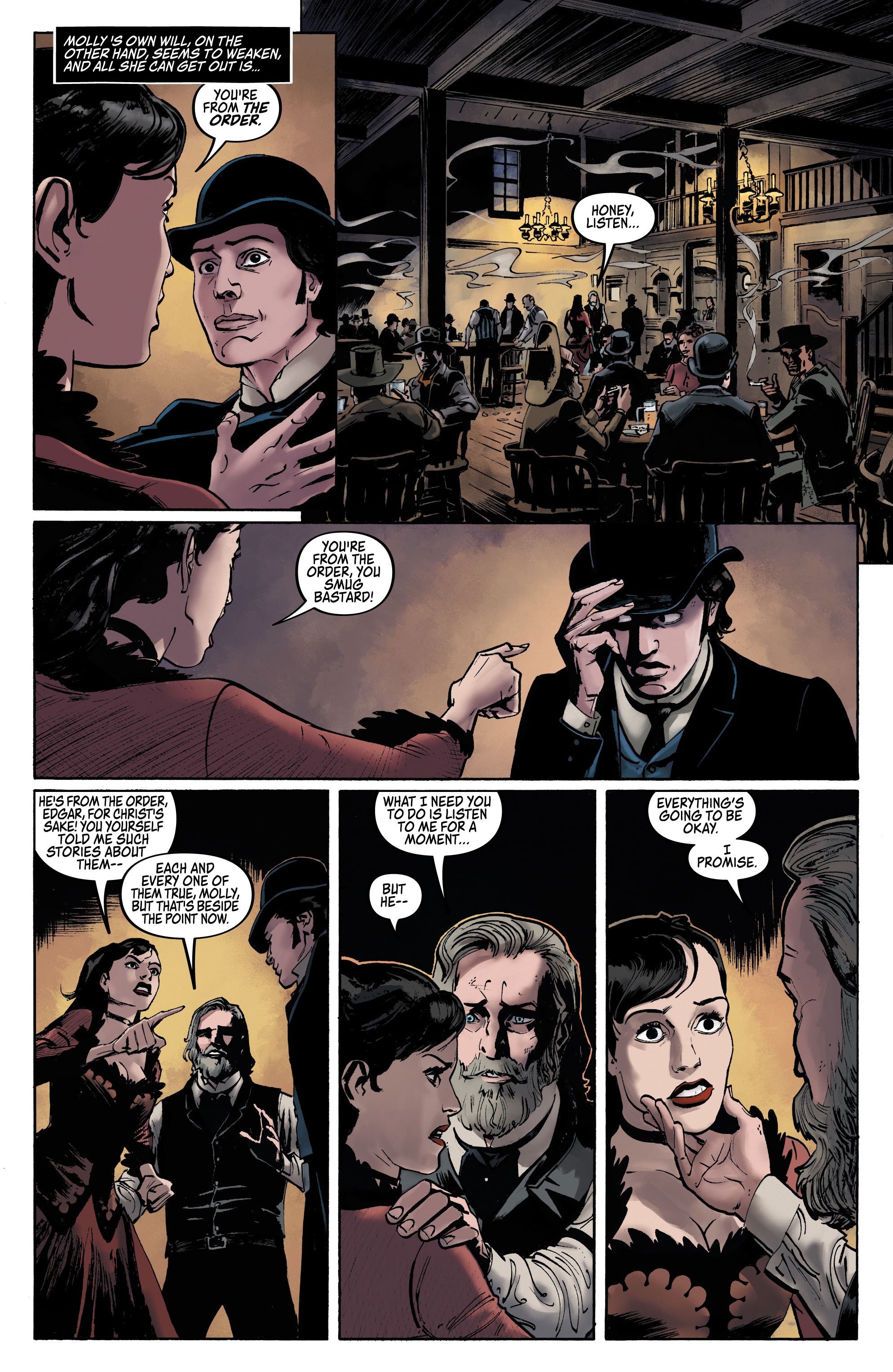 Read online Cross to Bear comic -  Issue #1 - 19