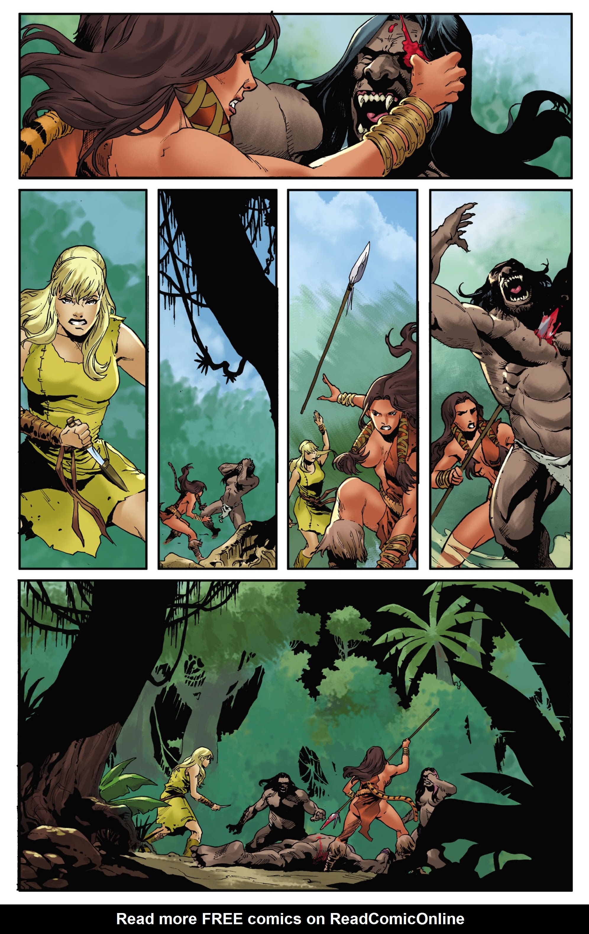 Read online The Land That Time Forgot: Fearless comic -  Issue #1 - 16