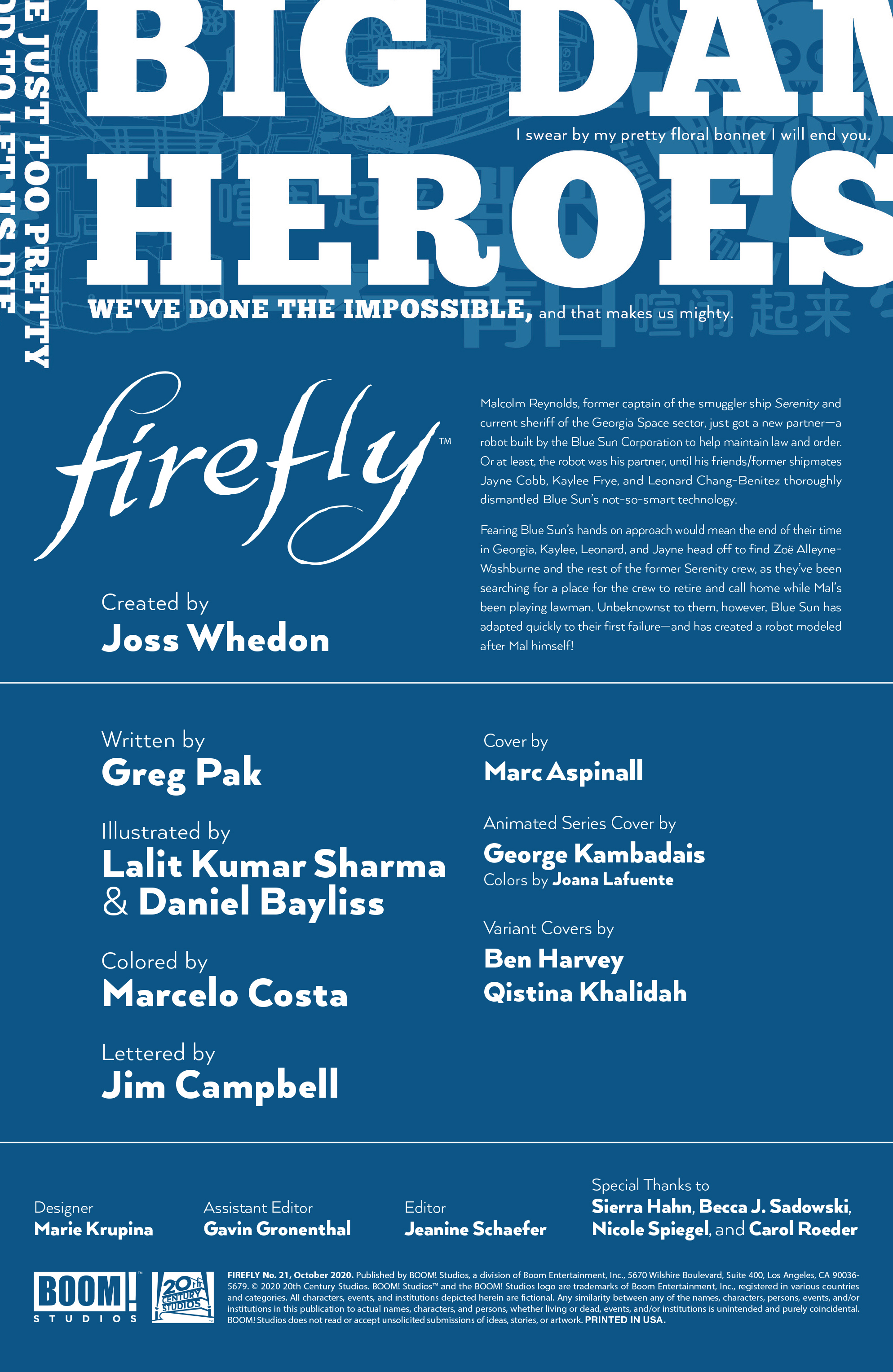 Read online Firefly comic -  Issue #21 - 2