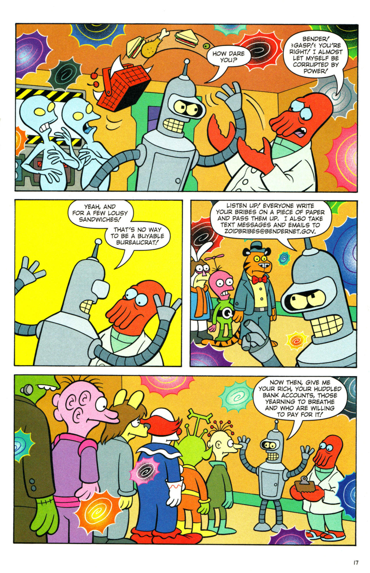 Read online Futurama Comics comic -  Issue #31 - 13