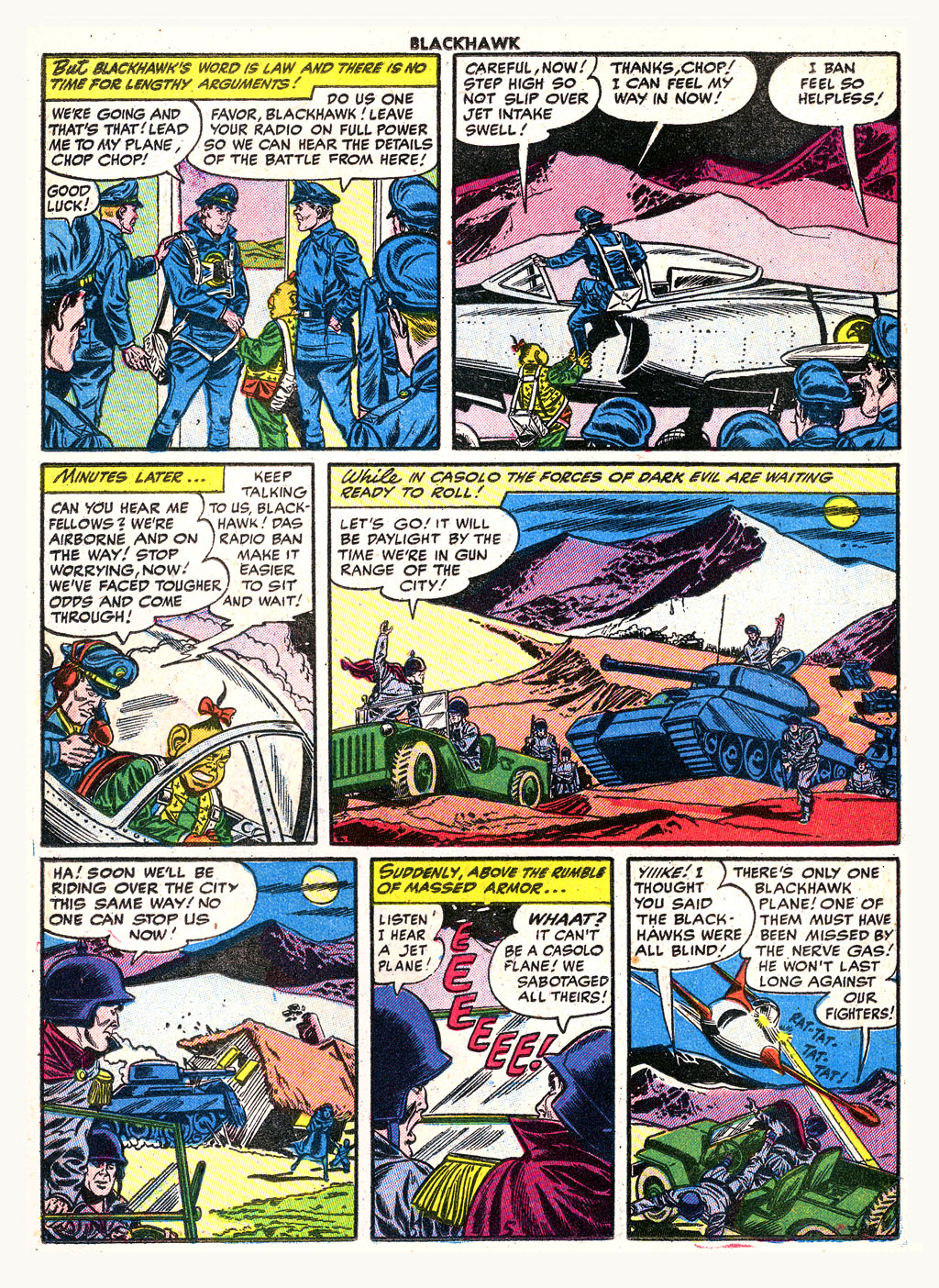 Read online Blackhawk (1957) comic -  Issue #94 - 22