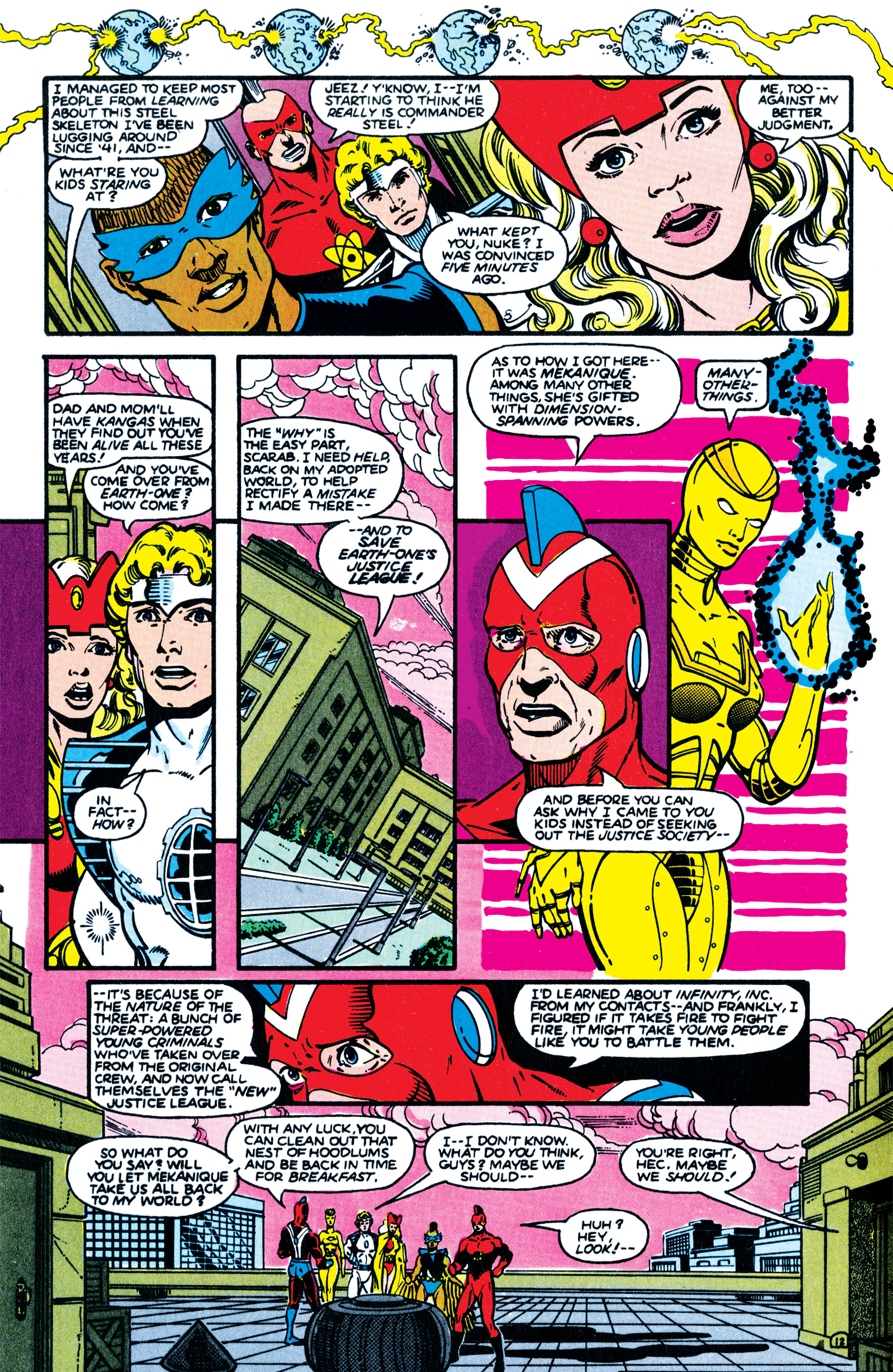Read online Infinity Inc. (1984) comic -  Issue #19 - 12