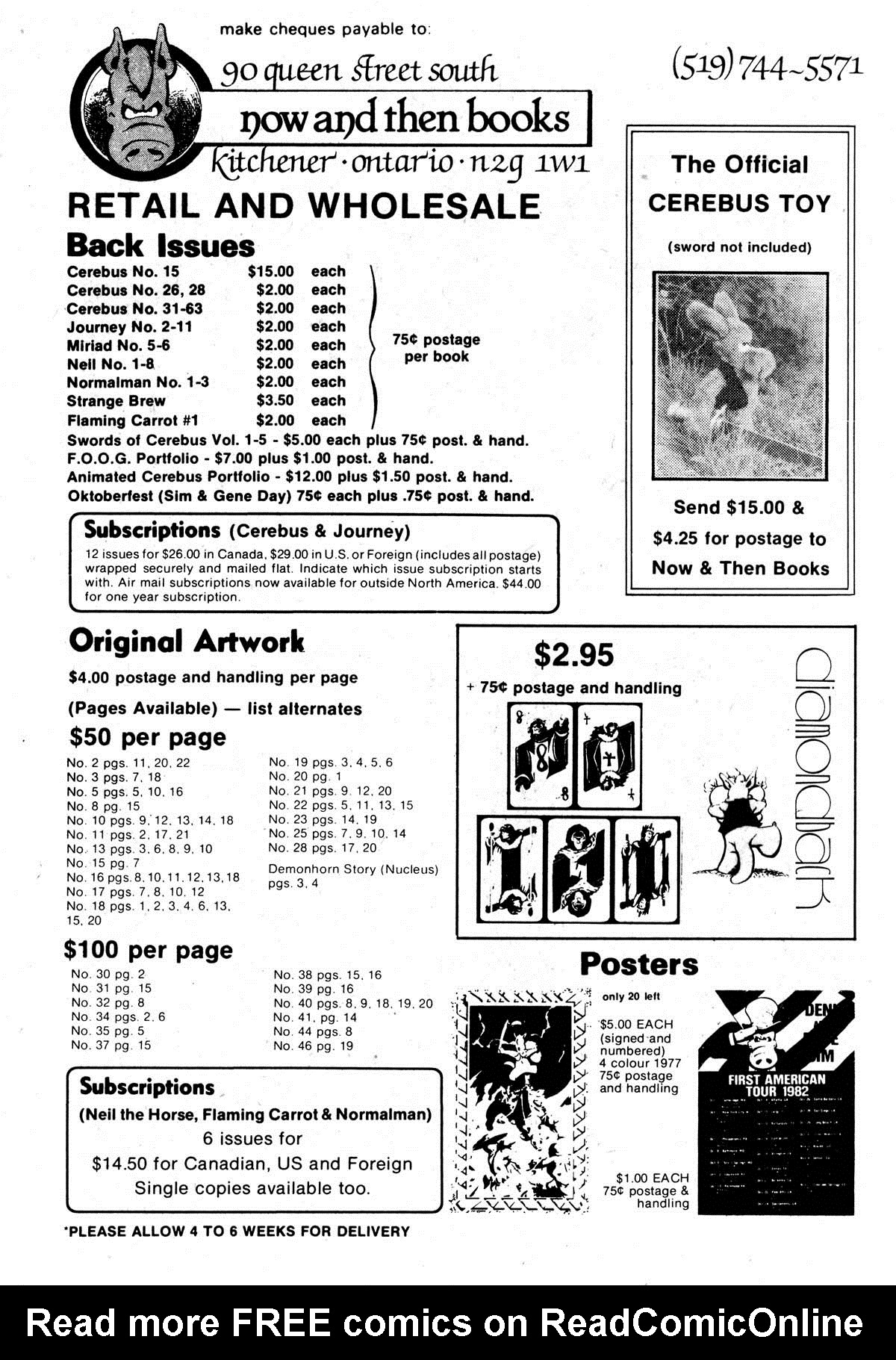 Read online Cerebus comic -  Issue #65 - 23