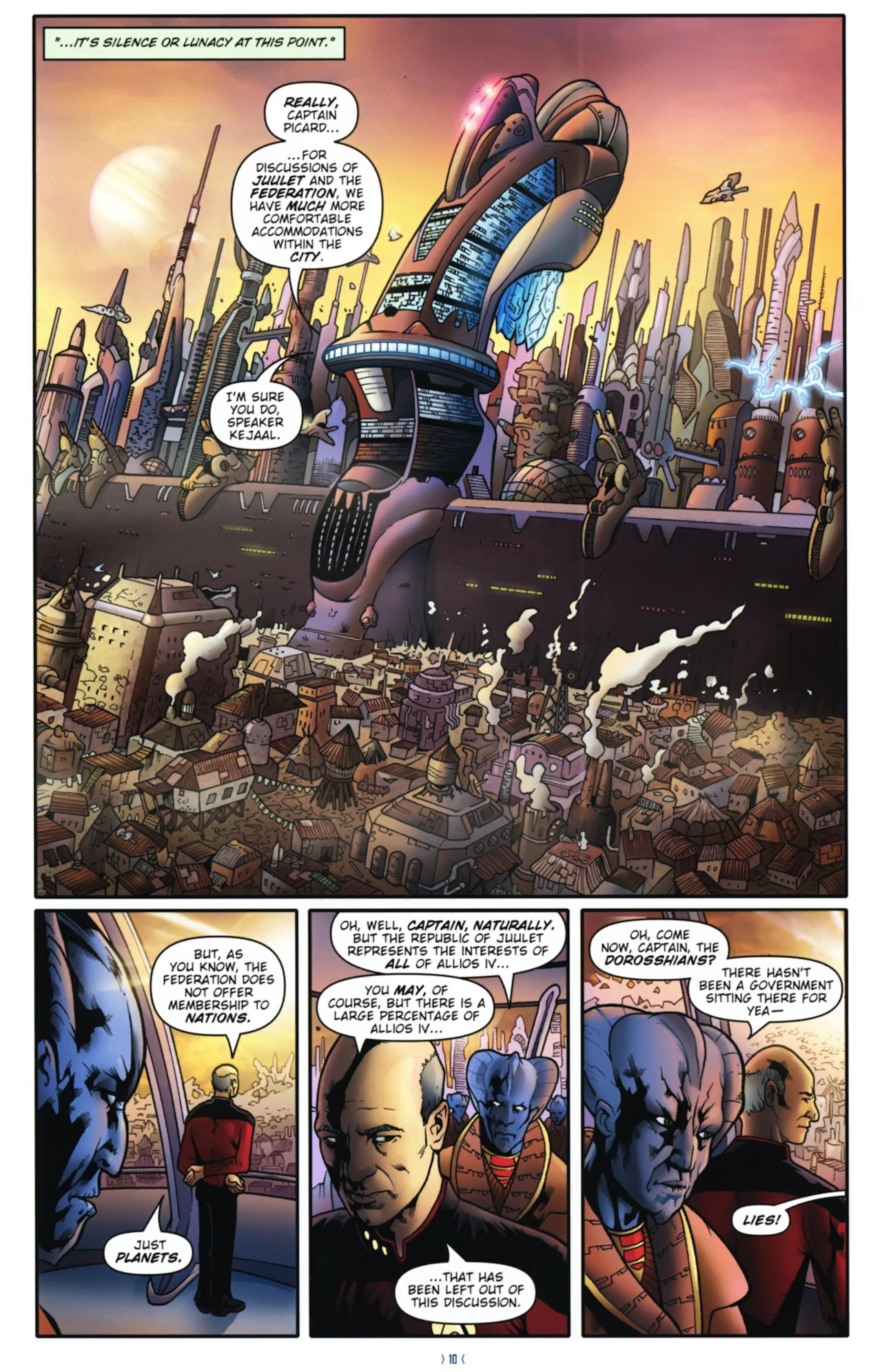 Read online Star Trek: The Next Generation: Ghosts comic -  Issue #1 - 12