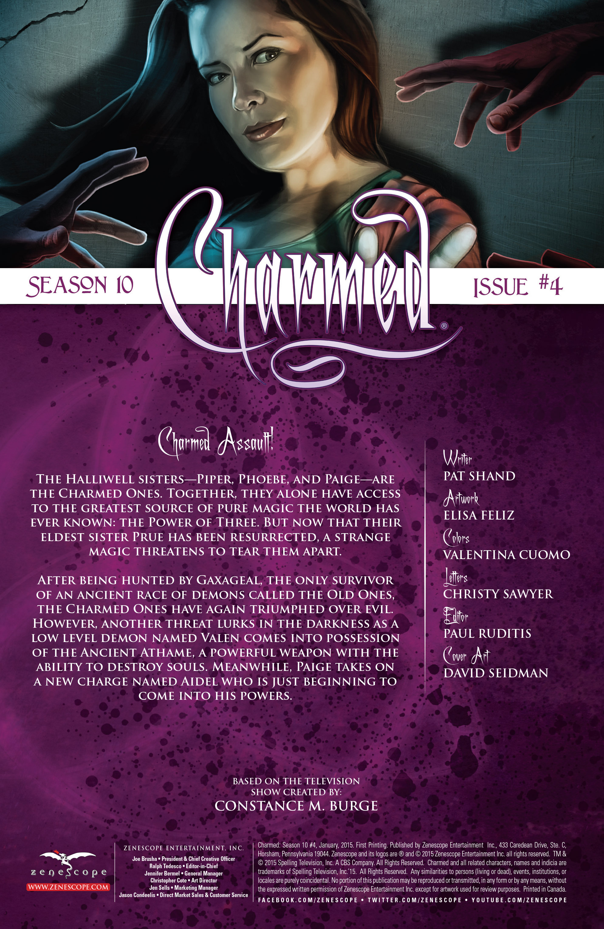 Read online Charmed Season 10 comic -  Issue #4 - 2