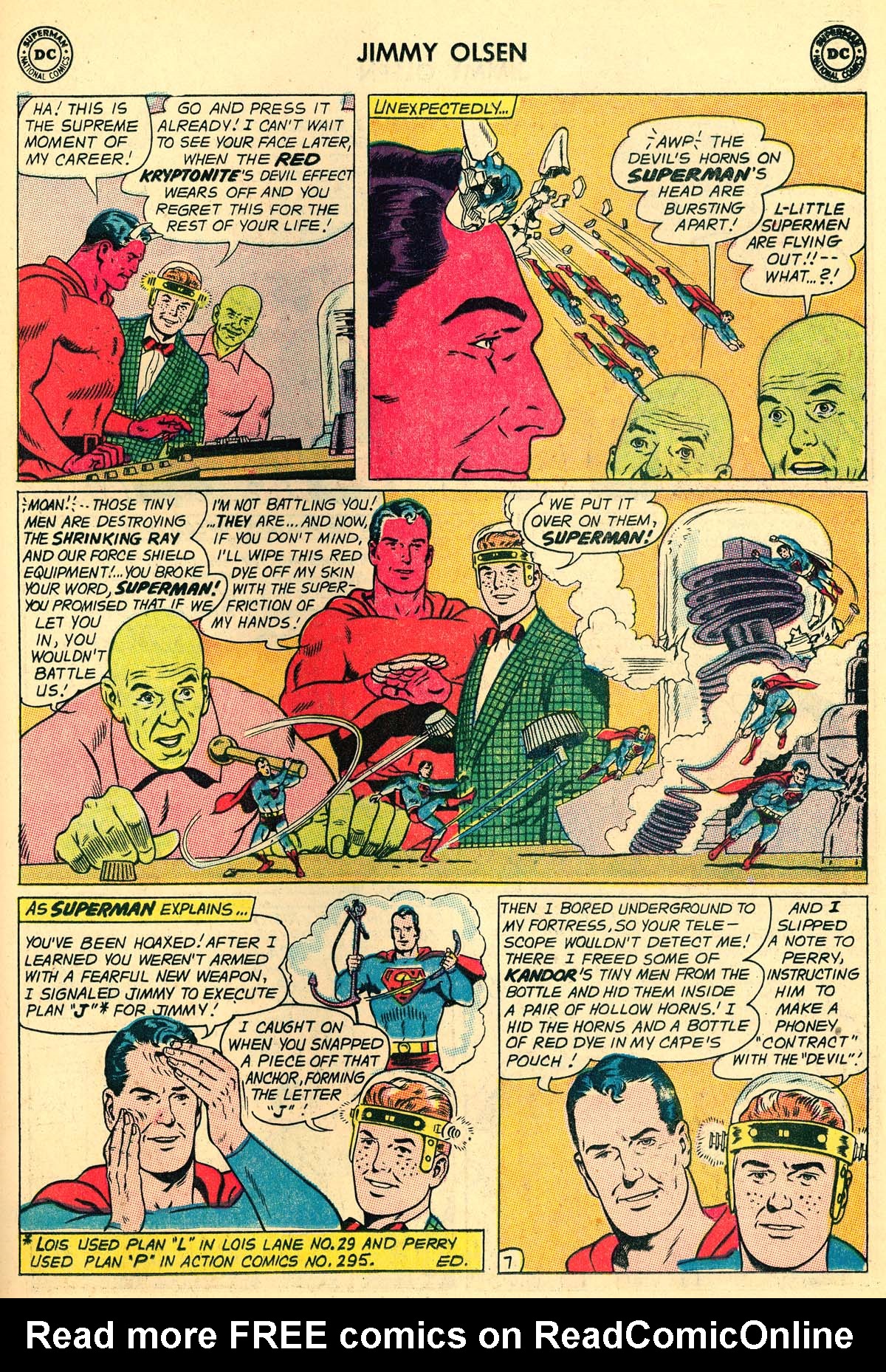Read online Superman's Pal Jimmy Olsen comic -  Issue #68 - 31