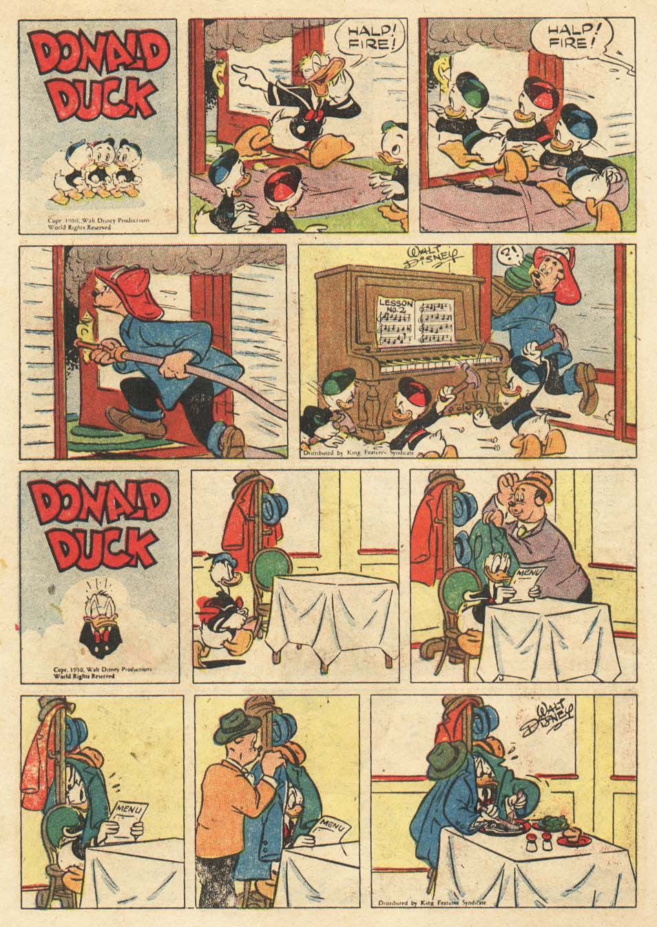 Read online Walt Disney's Comics and Stories comic -  Issue #150 - 37