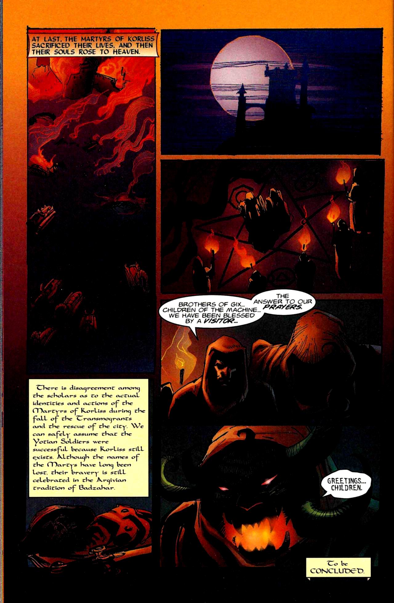 Read online Urza-Mishra War on the World of Magic: The Gathering comic -  Issue #1 - 46