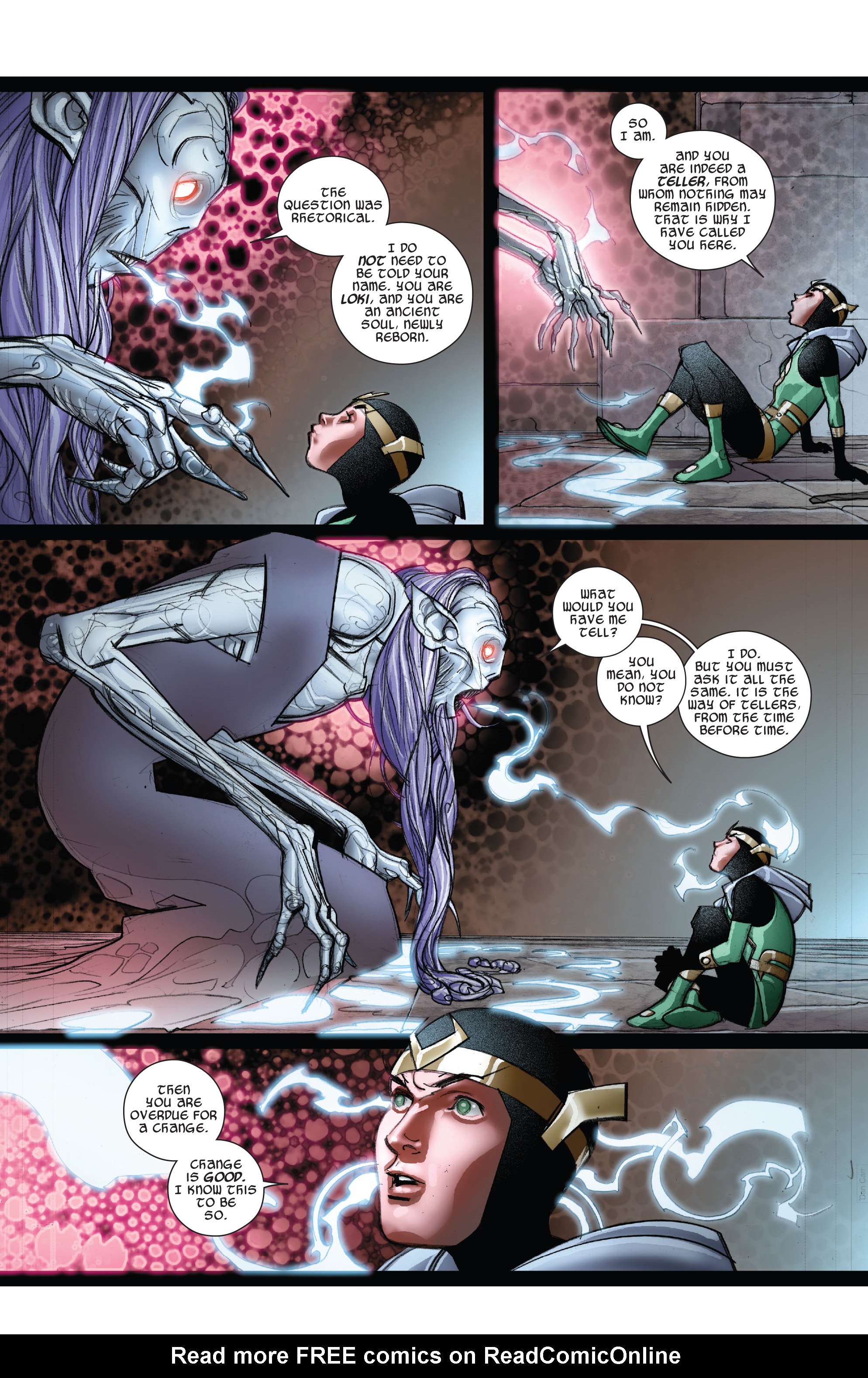 Read online Marvel-Verse: Thanos comic -  Issue #Marvel-Verse (2019) Loki - 99