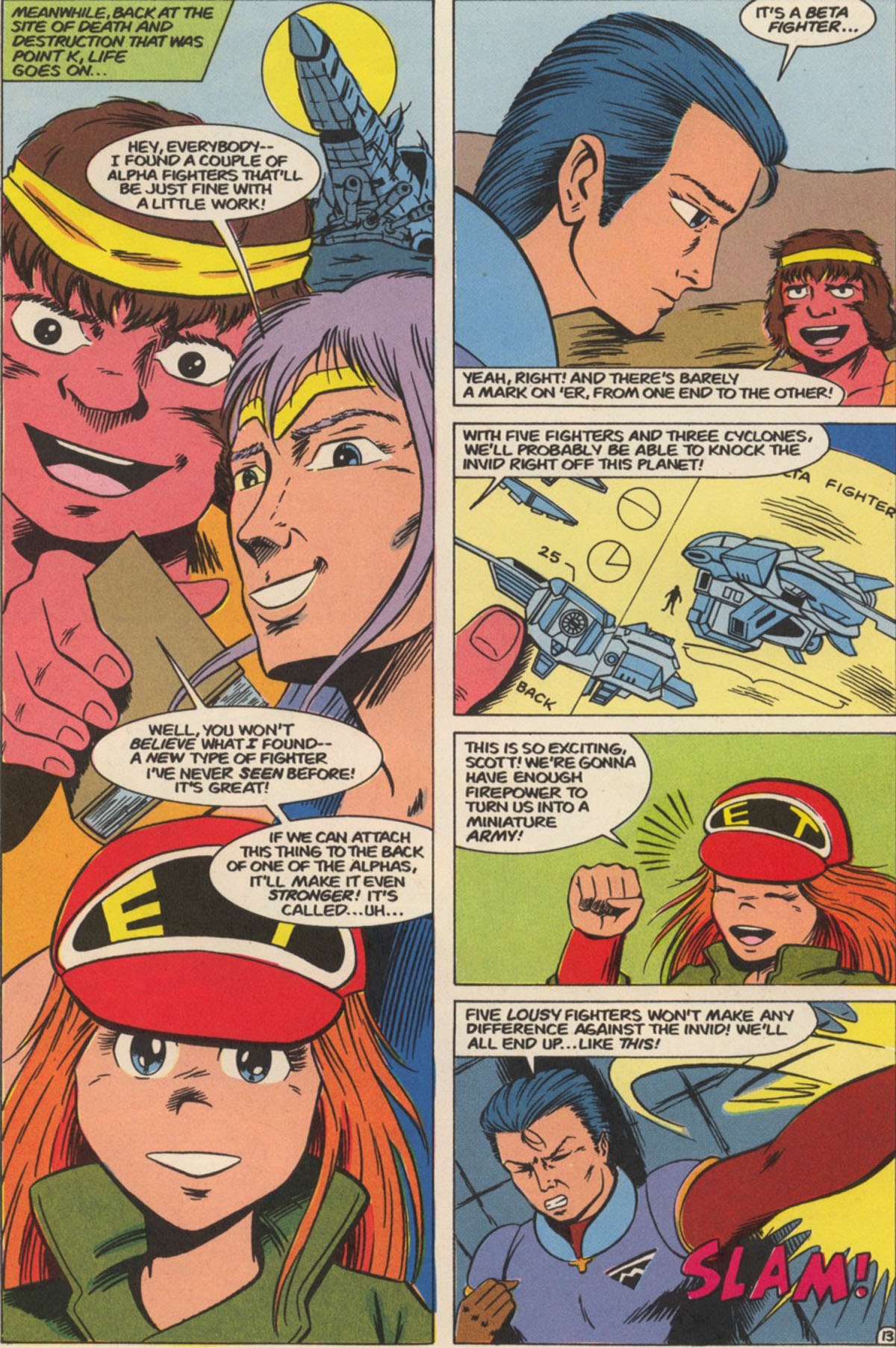 Read online Robotech The New Generation comic -  Issue #10 - 17