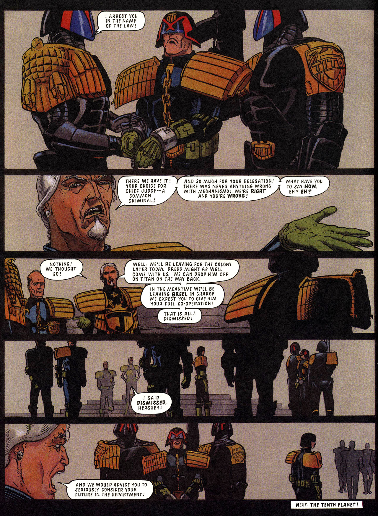 Read online Judge Dredd: The Megazine (vol. 2) comic -  Issue #57 - 12