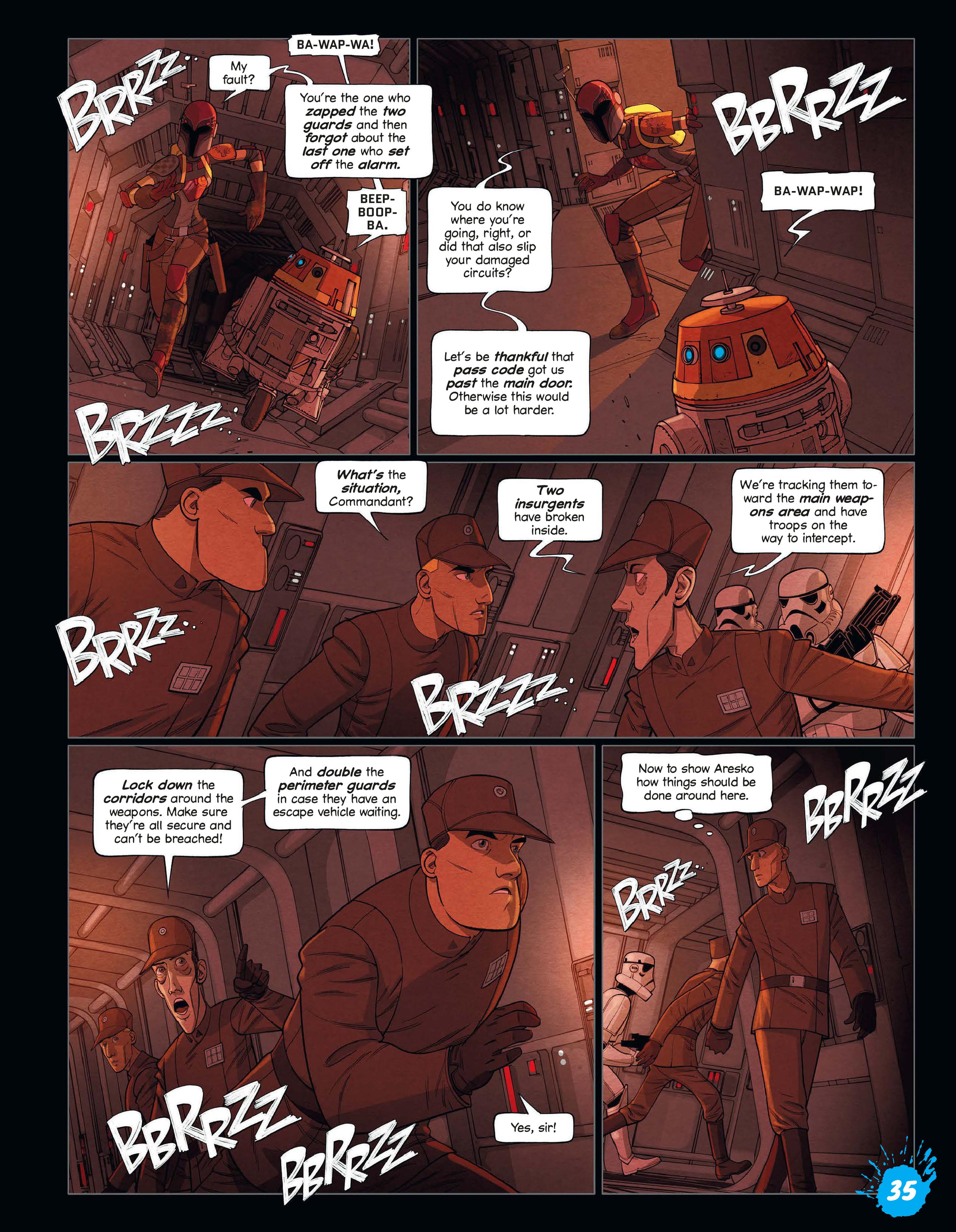 Read online Star Wars Rebels Magazine comic -  Issue #6 - 35