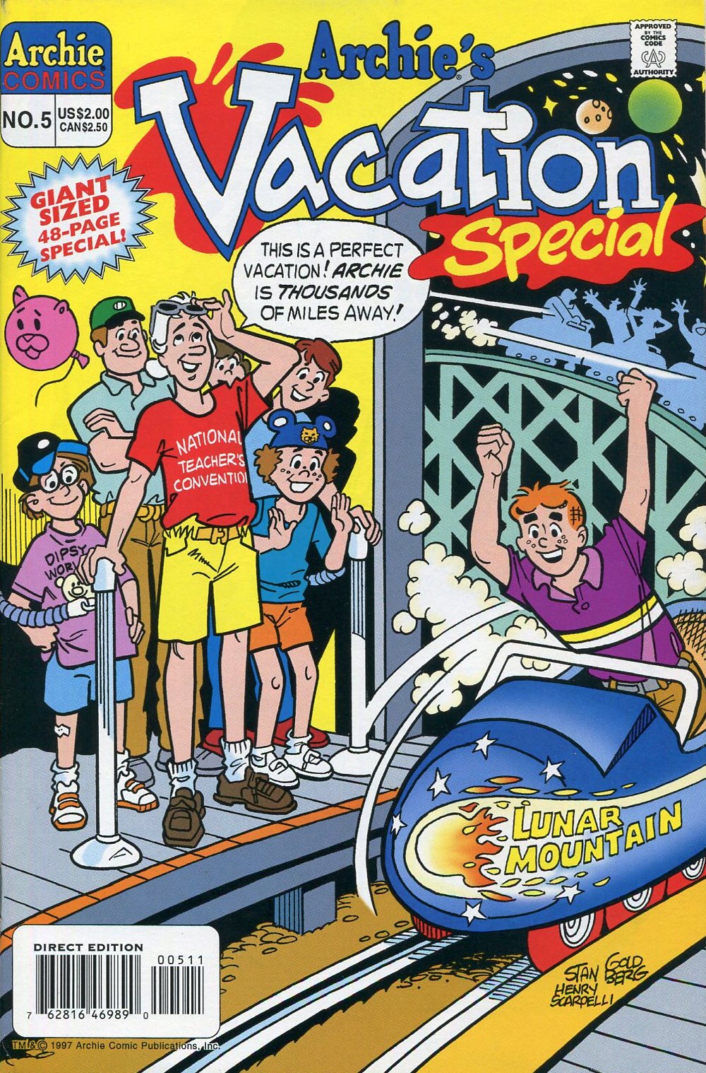 Read online Archie's Vacation Special comic -  Issue #5 - 1
