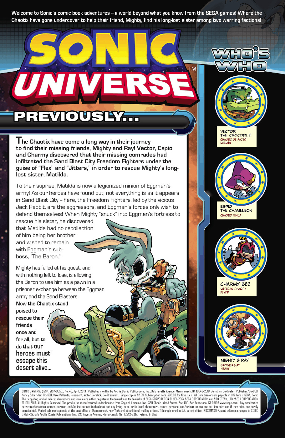 Read online Sonic Universe comic -  Issue #49 - 2