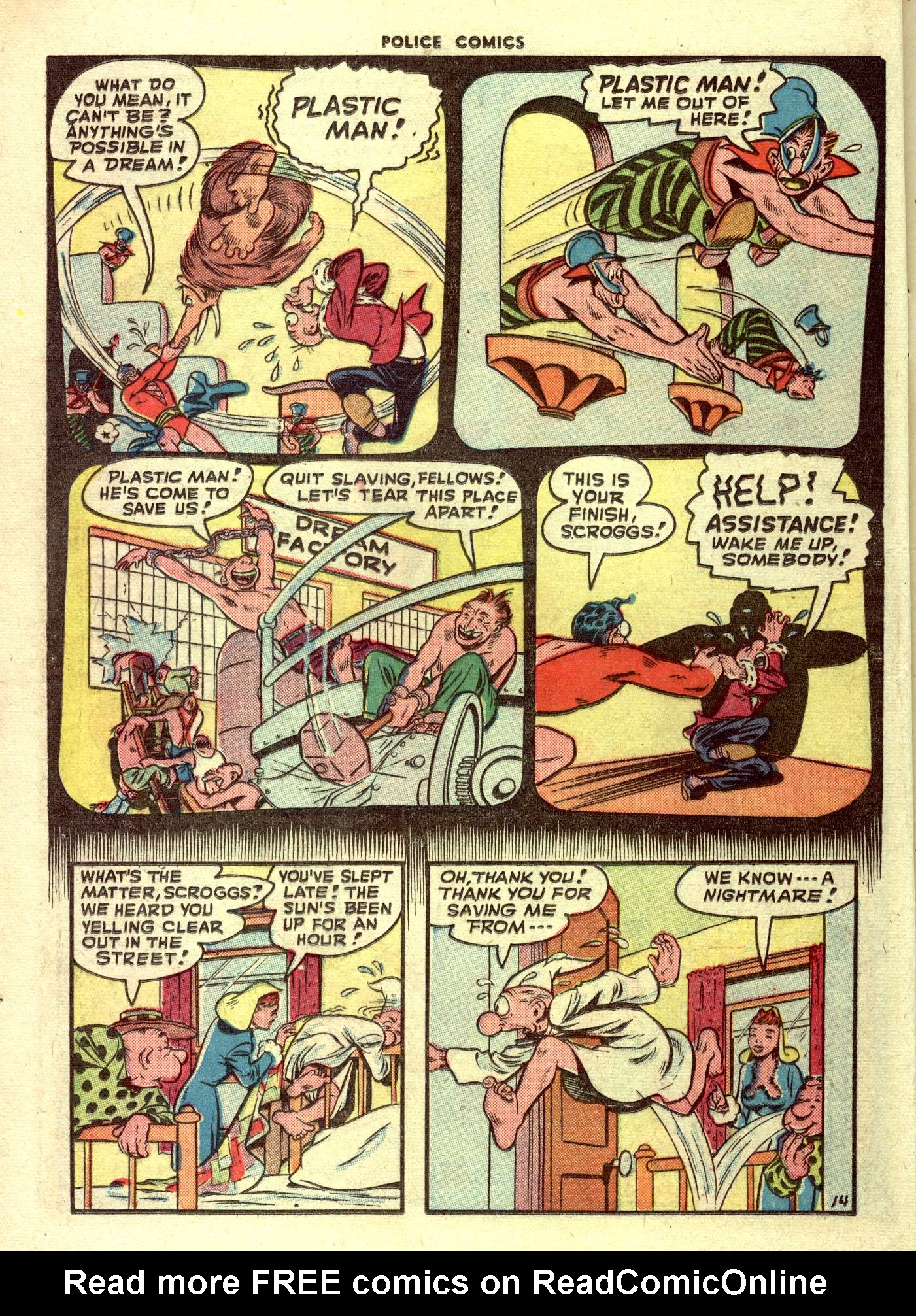 Read online Police Comics comic -  Issue #78 - 16