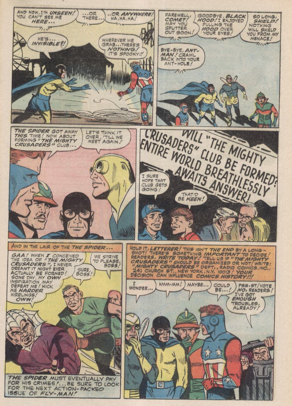 Read online Fly Man comic -  Issue #31 - 33