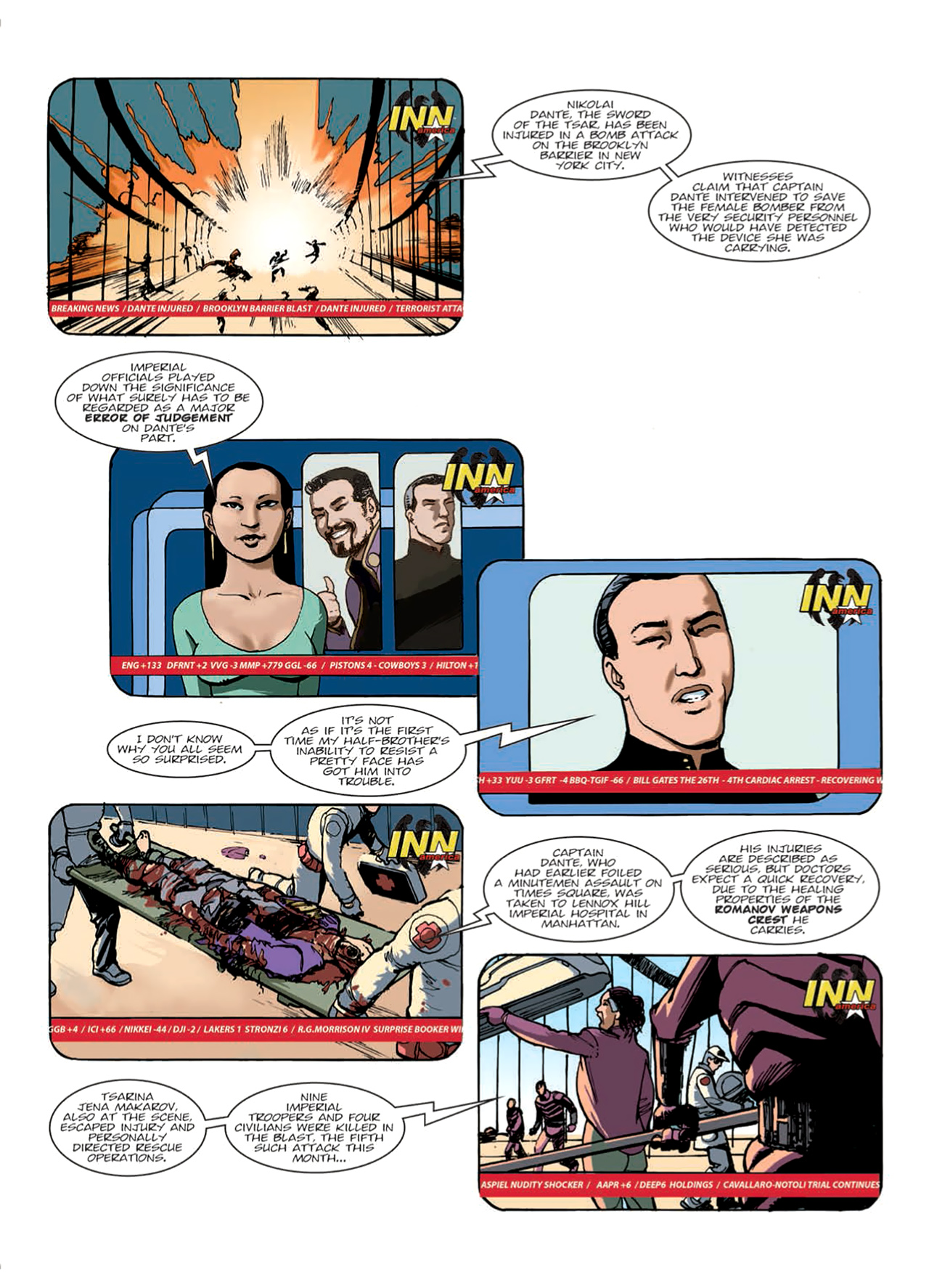 Read online Nikolai Dante comic -  Issue # TPB 9 - 18