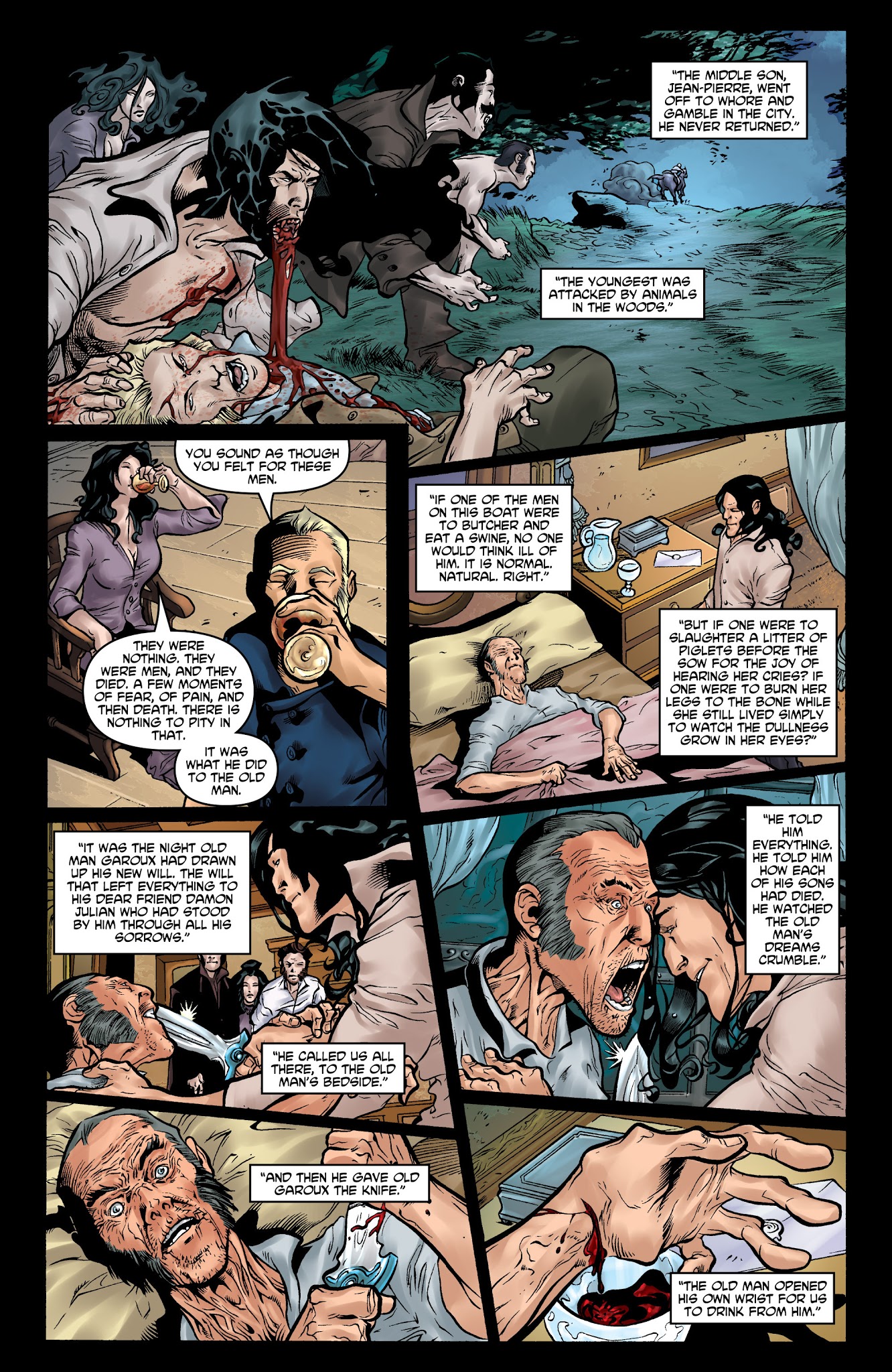 Read online George R.R. Martin's Fevre Dream comic -  Issue #4 - 9