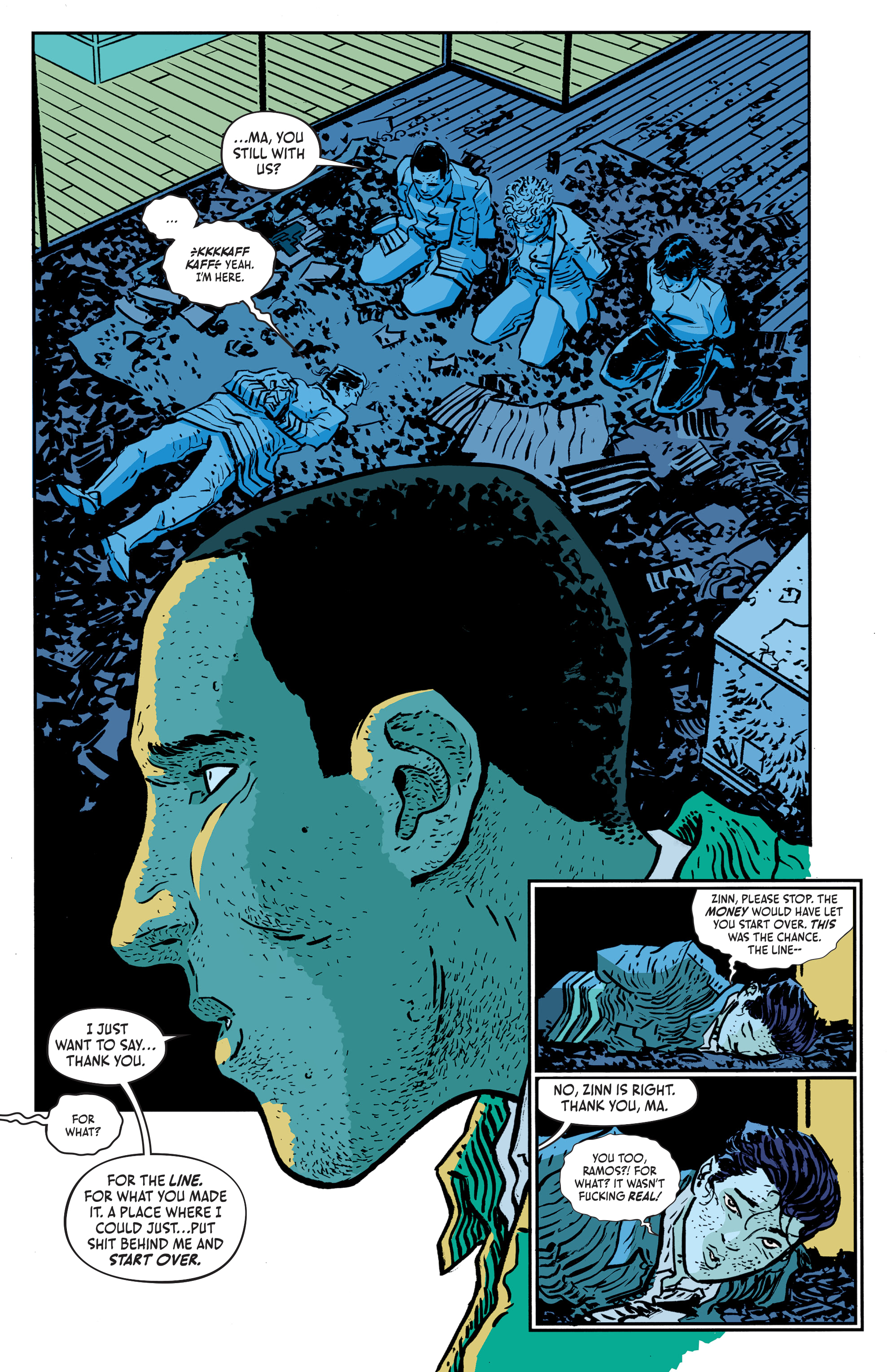 Read online Dark Spaces: Wildfire comic -  Issue #4 - 12