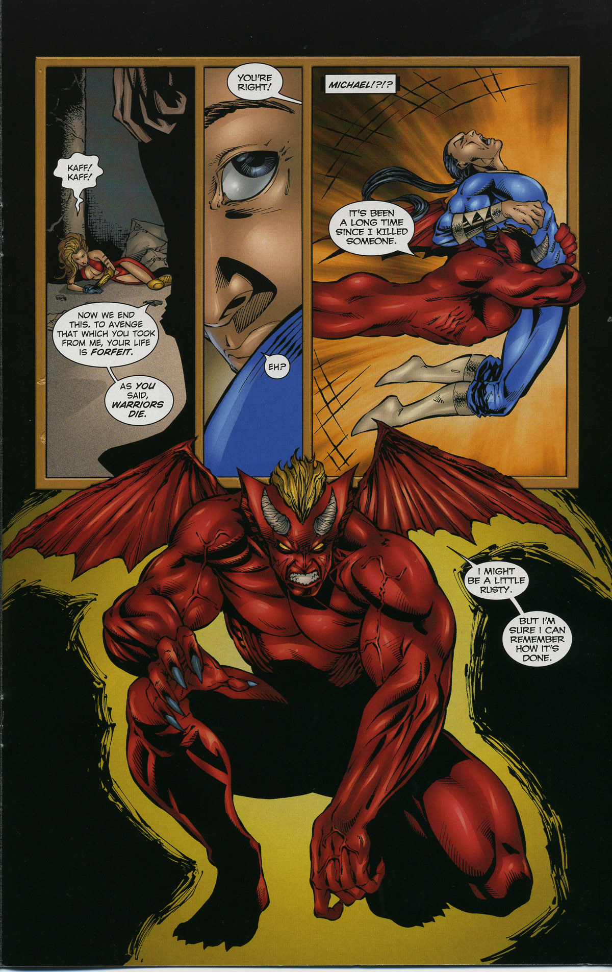 Read online Demonslayer: Vengeance comic -  Issue #1 - 19