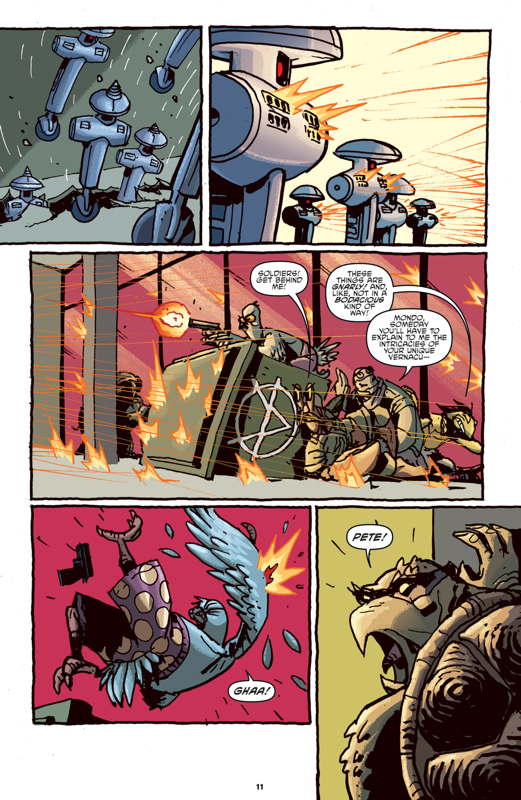 Read online Teenage Mutant Ninja Turtles: Mutanimals comic -  Issue #4 - 13
