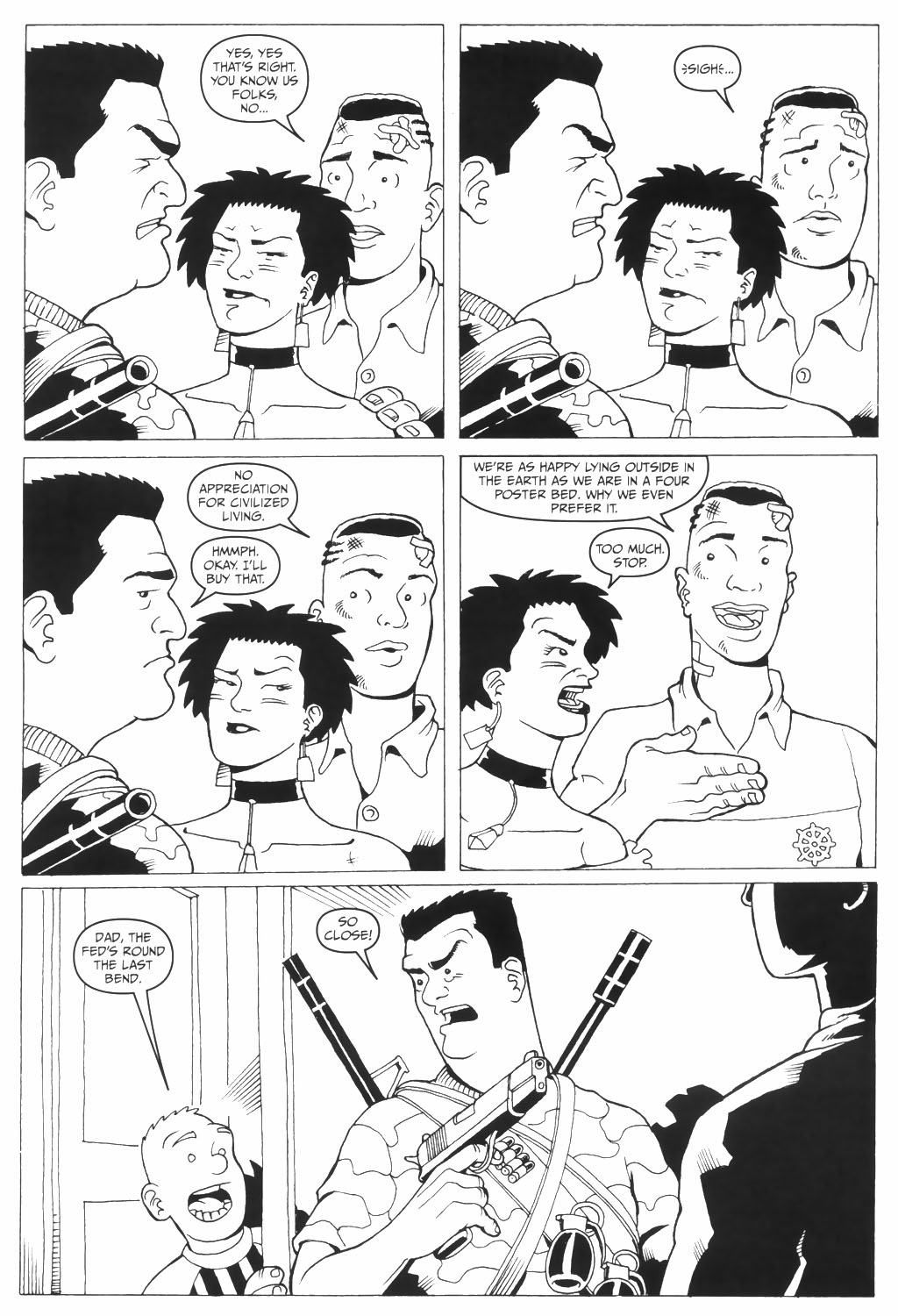 Read online Rich Johnston's Holed Up comic -  Issue #2 - 10