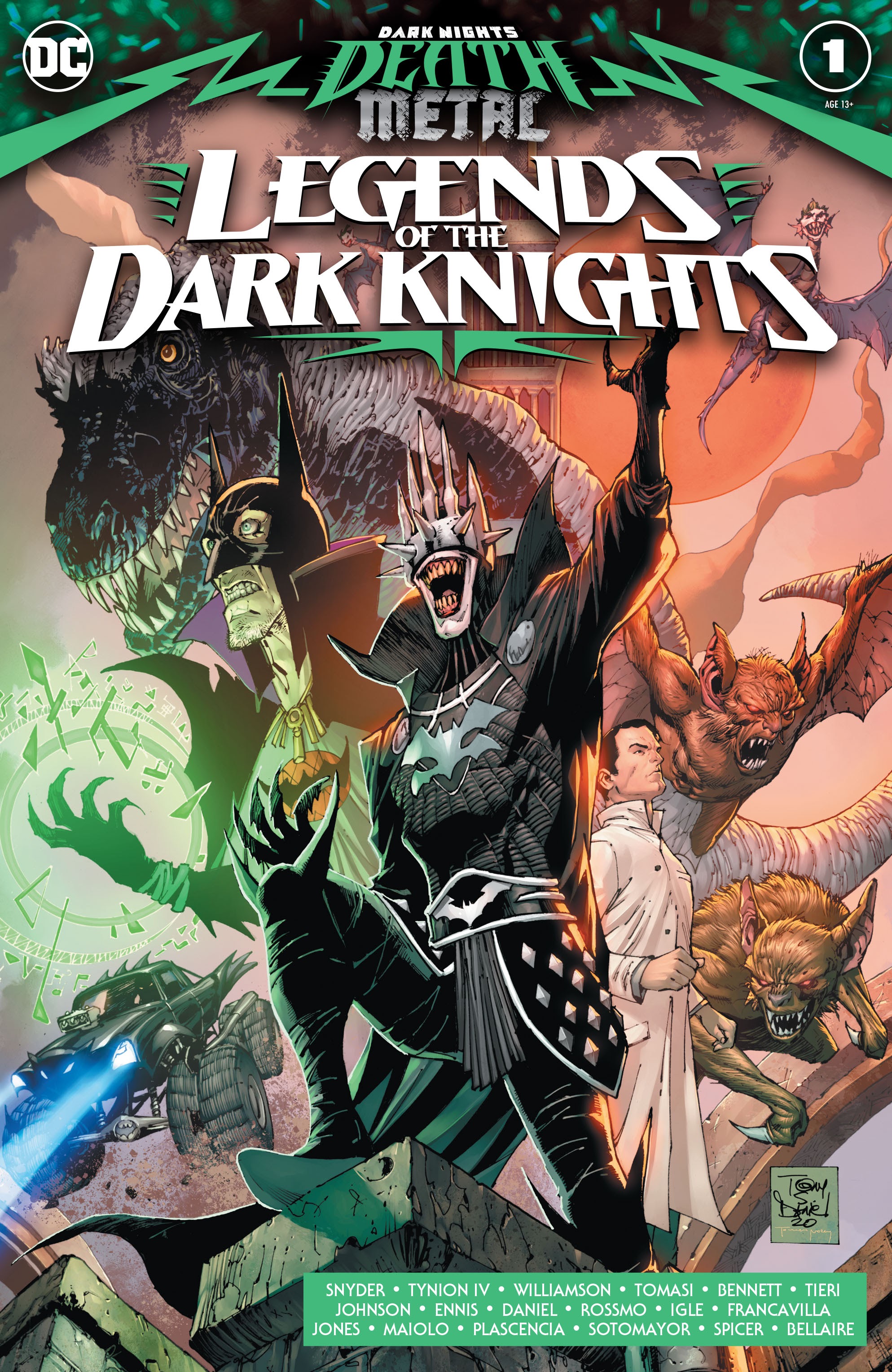 Read online Dark Nights: Death Metal Legends of the Dark Knights comic -  Issue # Full - 1