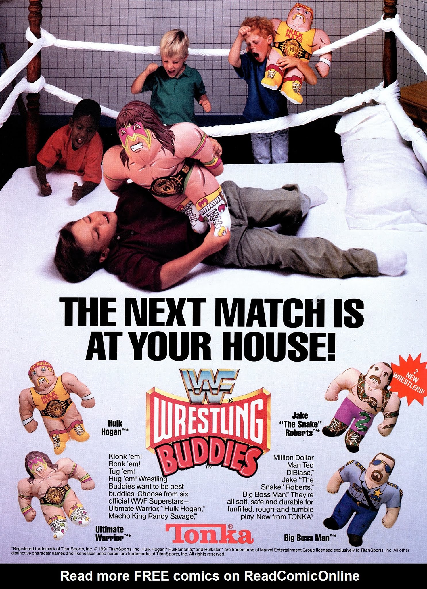 Read online WWF Battlemania comic -  Issue #2 - 66
