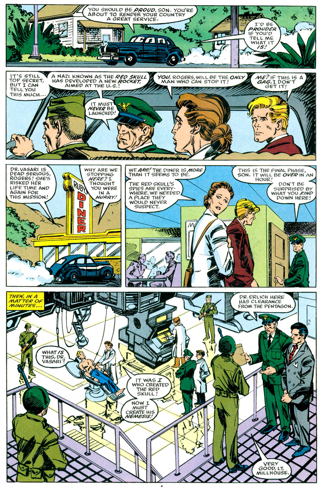 Read online Captain America: The Movie comic -  Issue # Full - 6