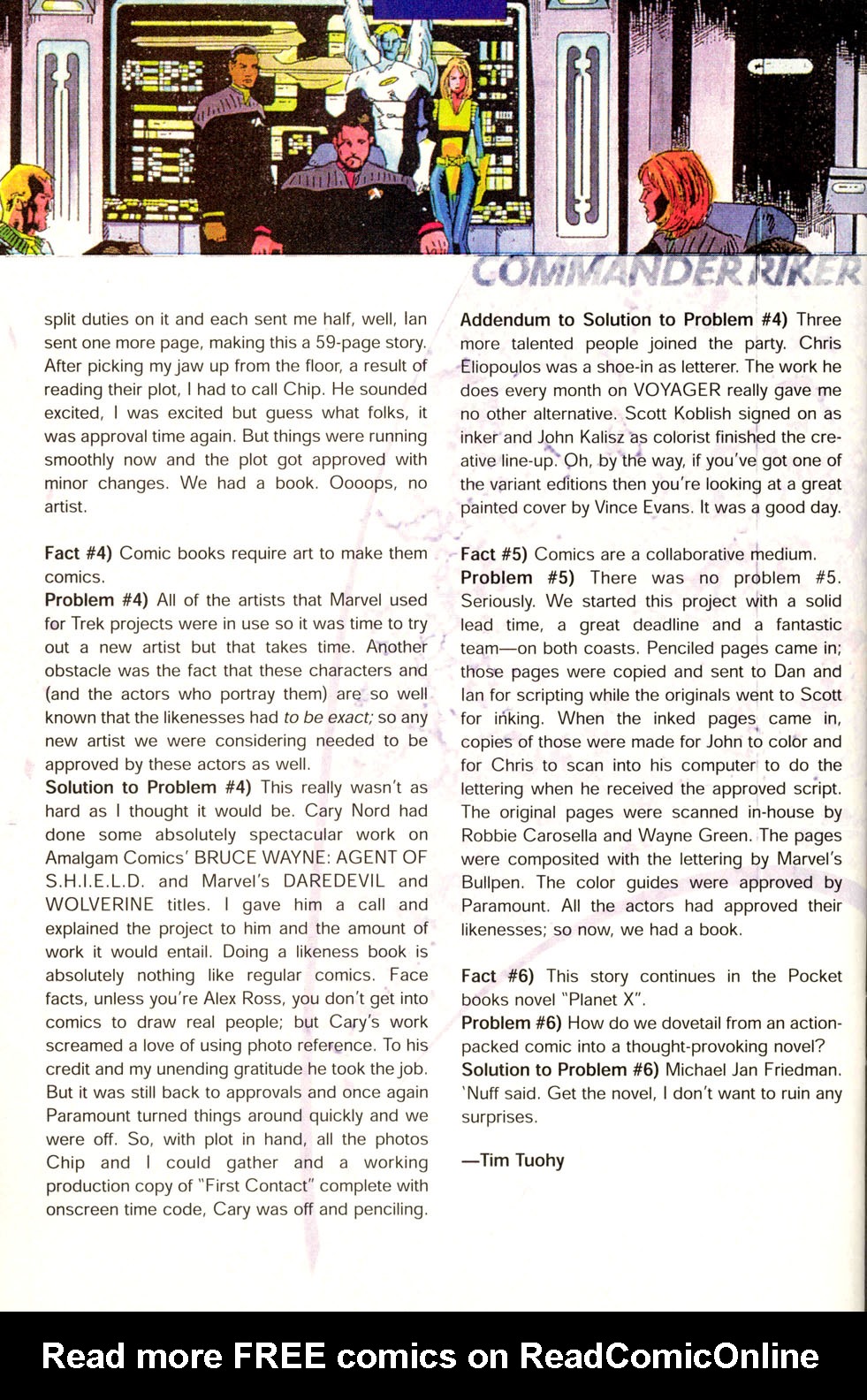 Star Trek: The Next Generation/X-Men: Second Contact issue Full - Page 65