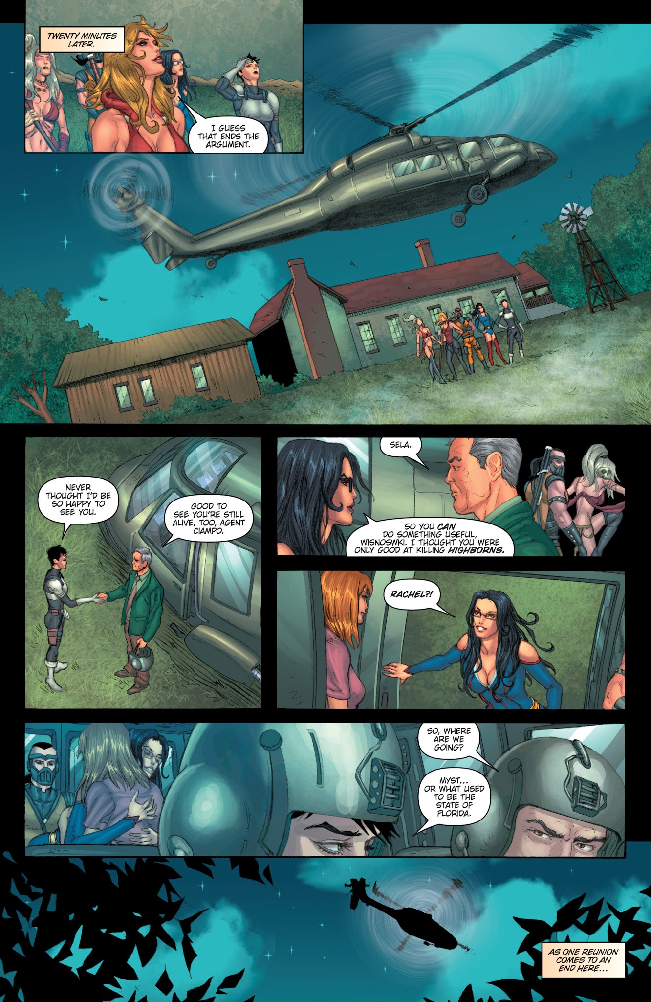 Read online Grimm Fairy Tales presents Realm War Age of Darkness comic -  Issue #4 - 19