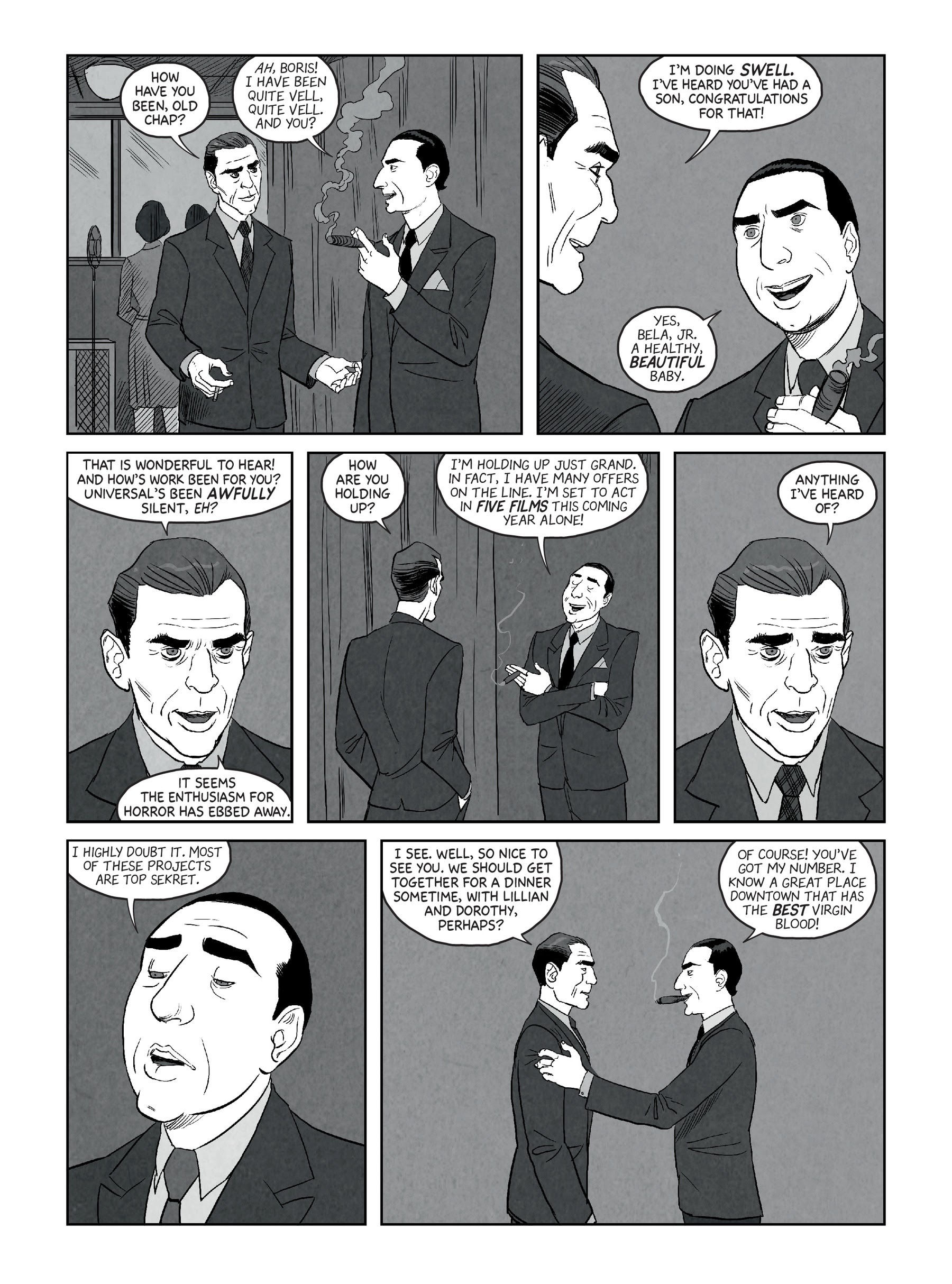 Read online Lugosi: The Rise & Fall of Hollywood's Dracula comic -  Issue # TPB (Part 2) - 3