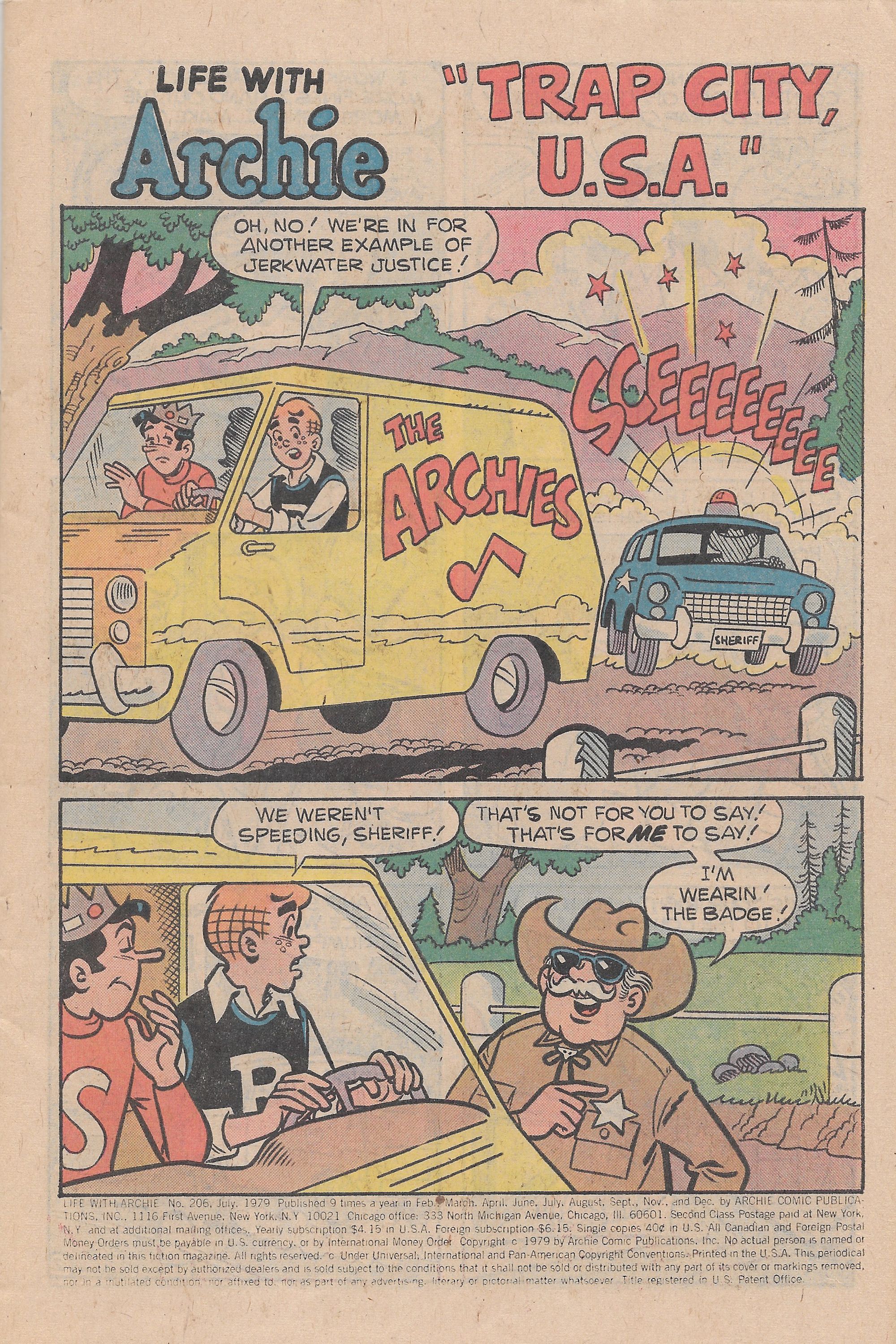 Read online Life With Archie (1958) comic -  Issue #206 - 3