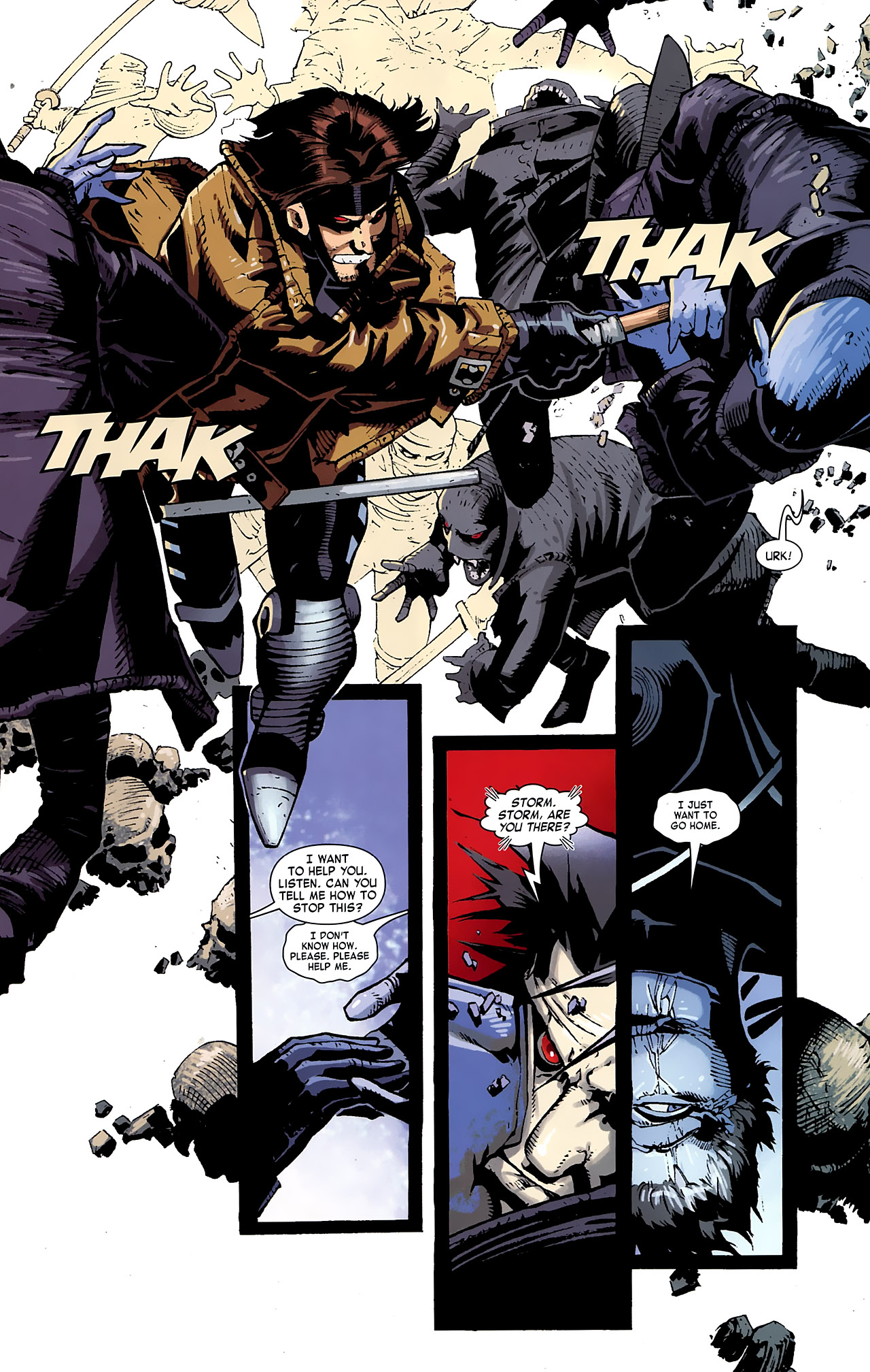 Read online X-Men: Curse of the Mutants - Storm & Gambit comic -  Issue # Full - 28