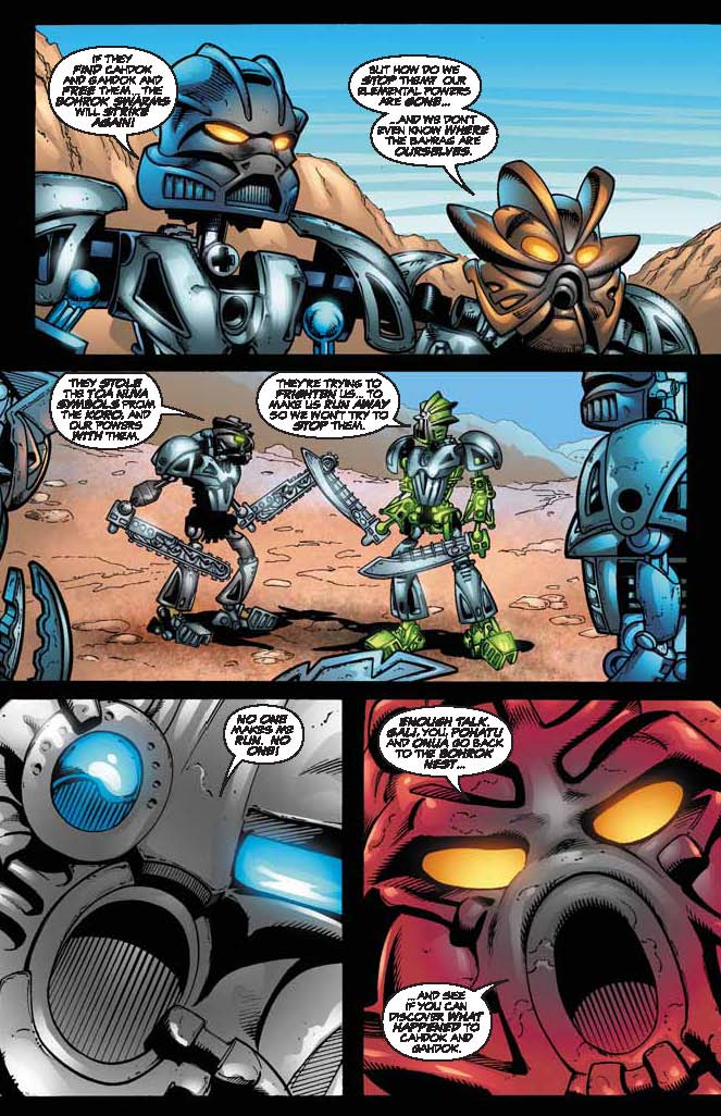 Read online Bionicle comic -  Issue #10 - 14
