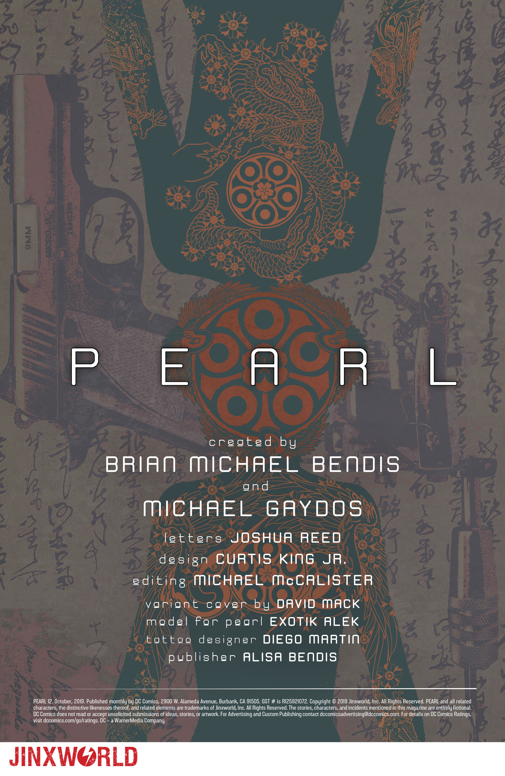 Read online Pearl comic -  Issue #12 - 2