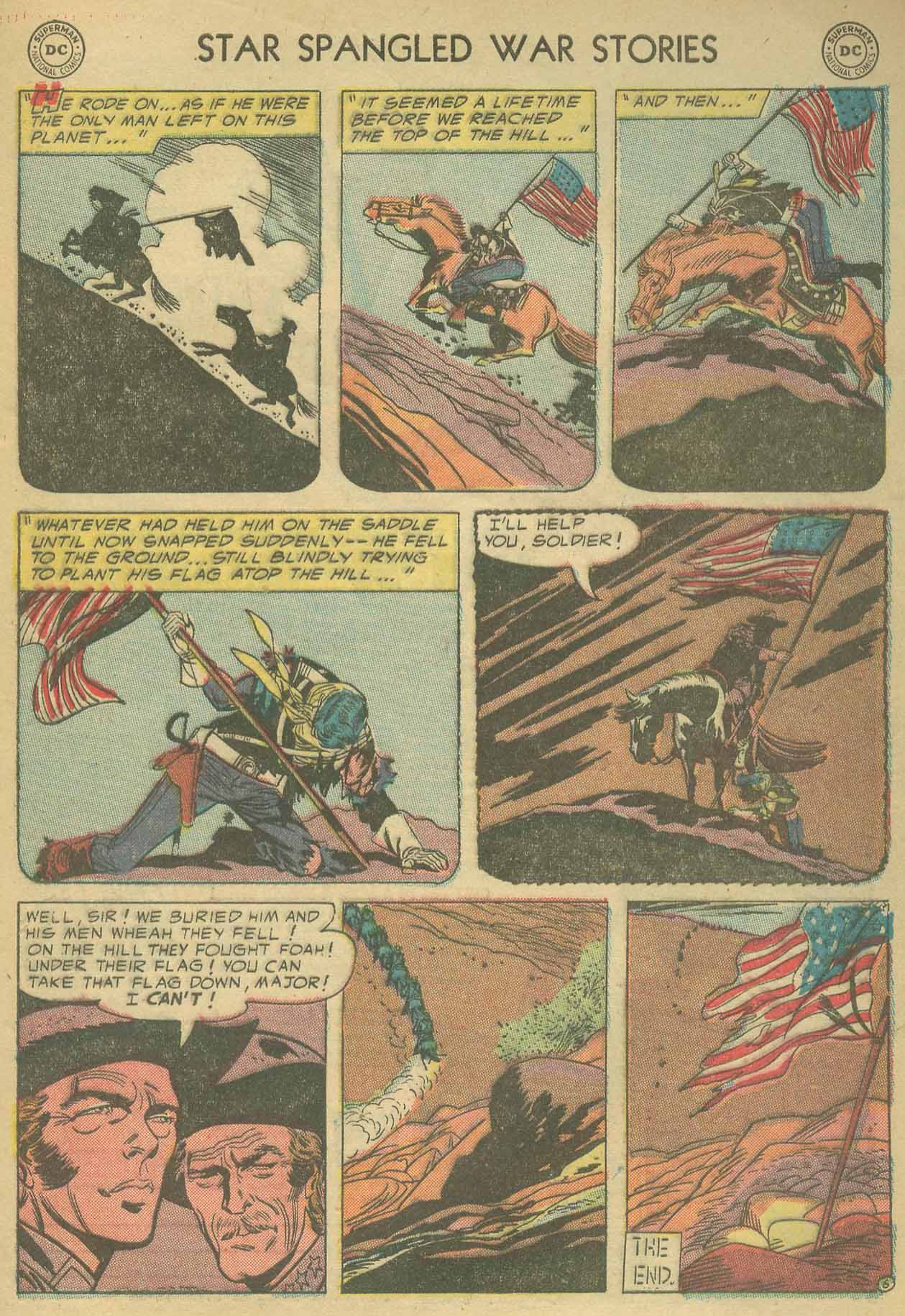 Read online Star Spangled War Stories (1952) comic -  Issue #26 - 33