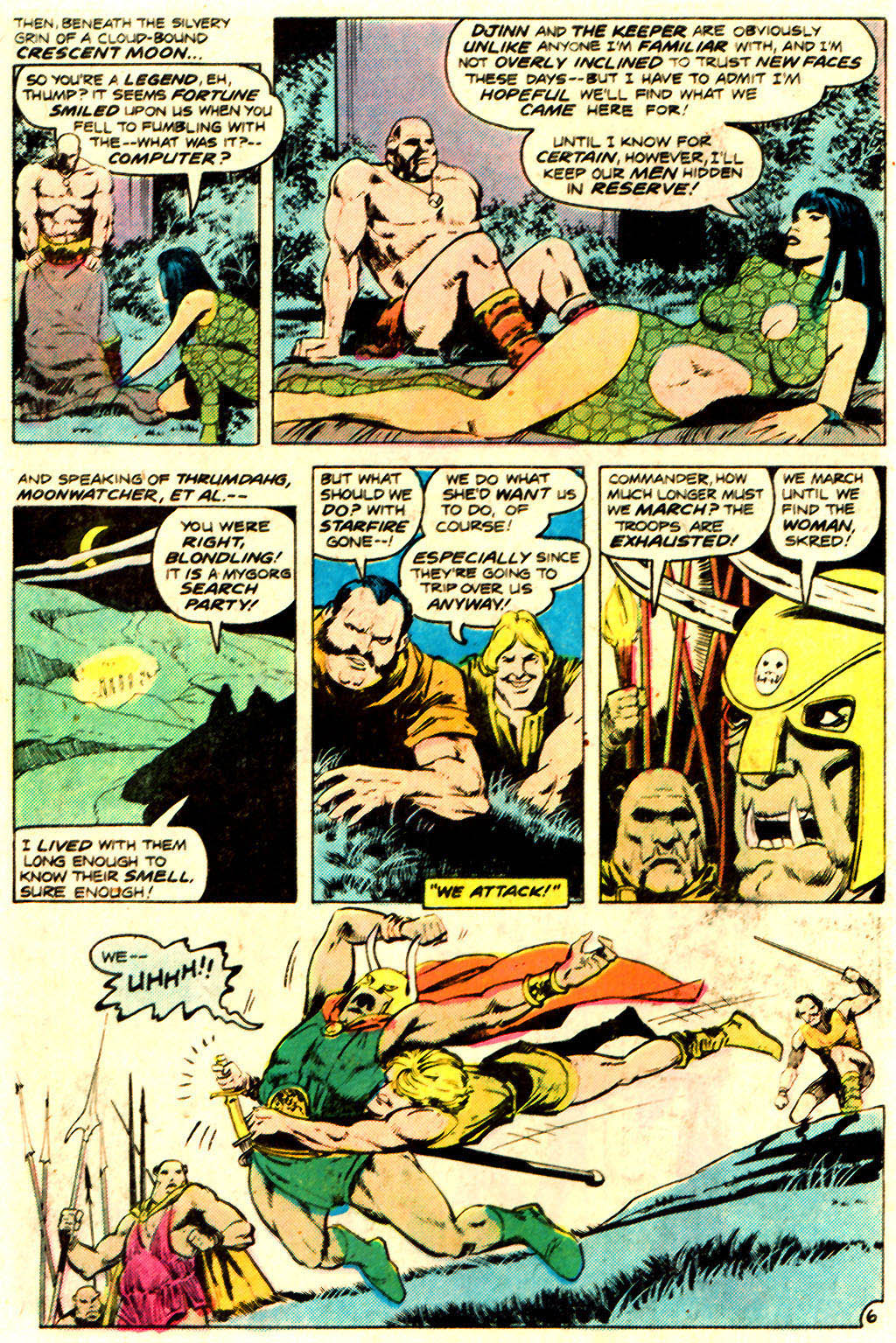 Read online Starfire (1976) comic -  Issue #6 - 8