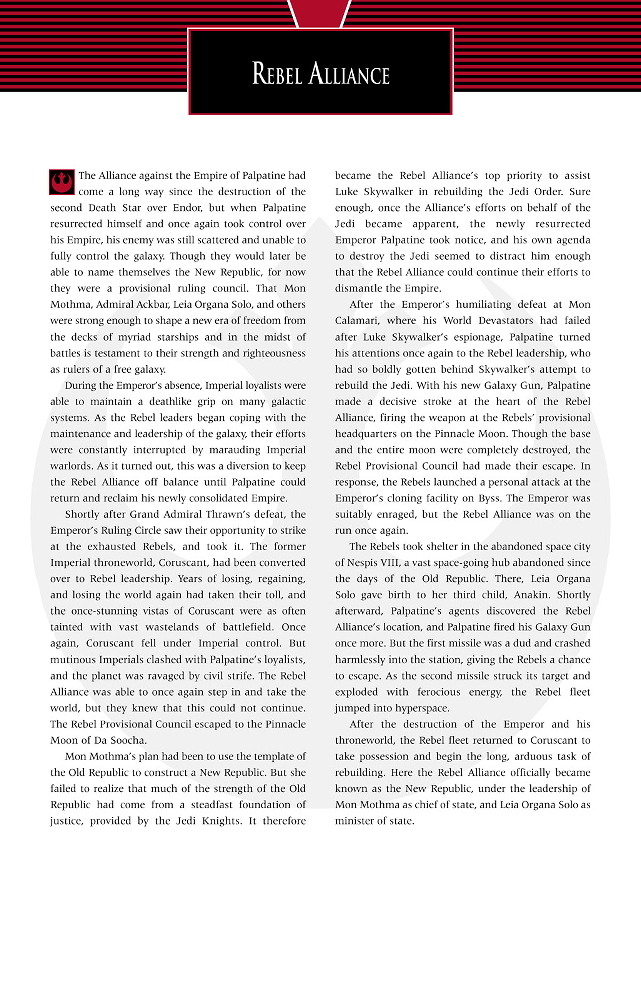 Read online Star Wars Handbook comic -  Issue #3 - 22