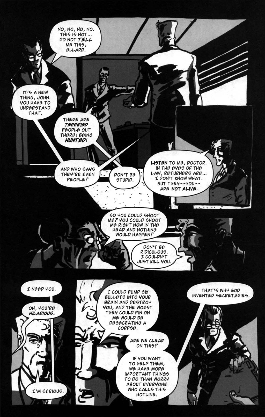 Read online Dead Eyes Open comic -  Issue #2 - 19