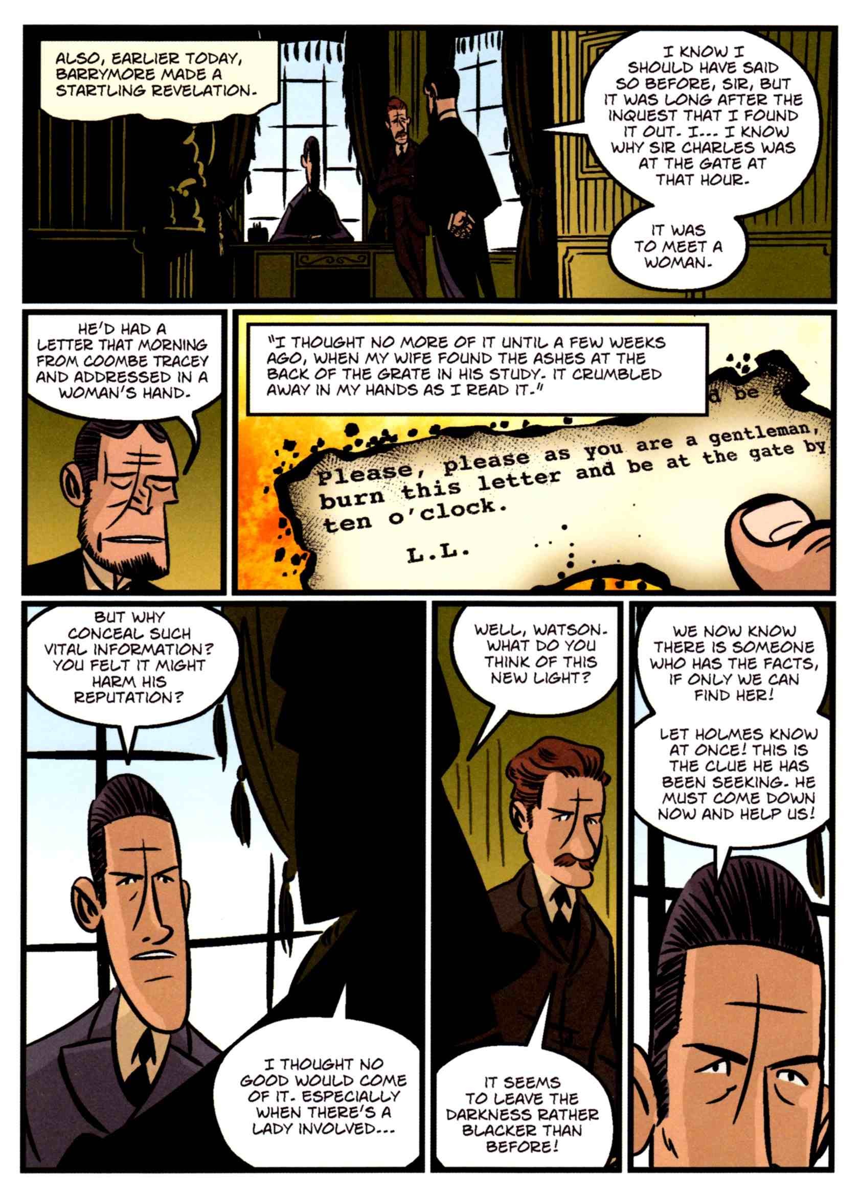 Read online The Hound of the Baskervilles (2009) comic -  Issue # TPB - 95