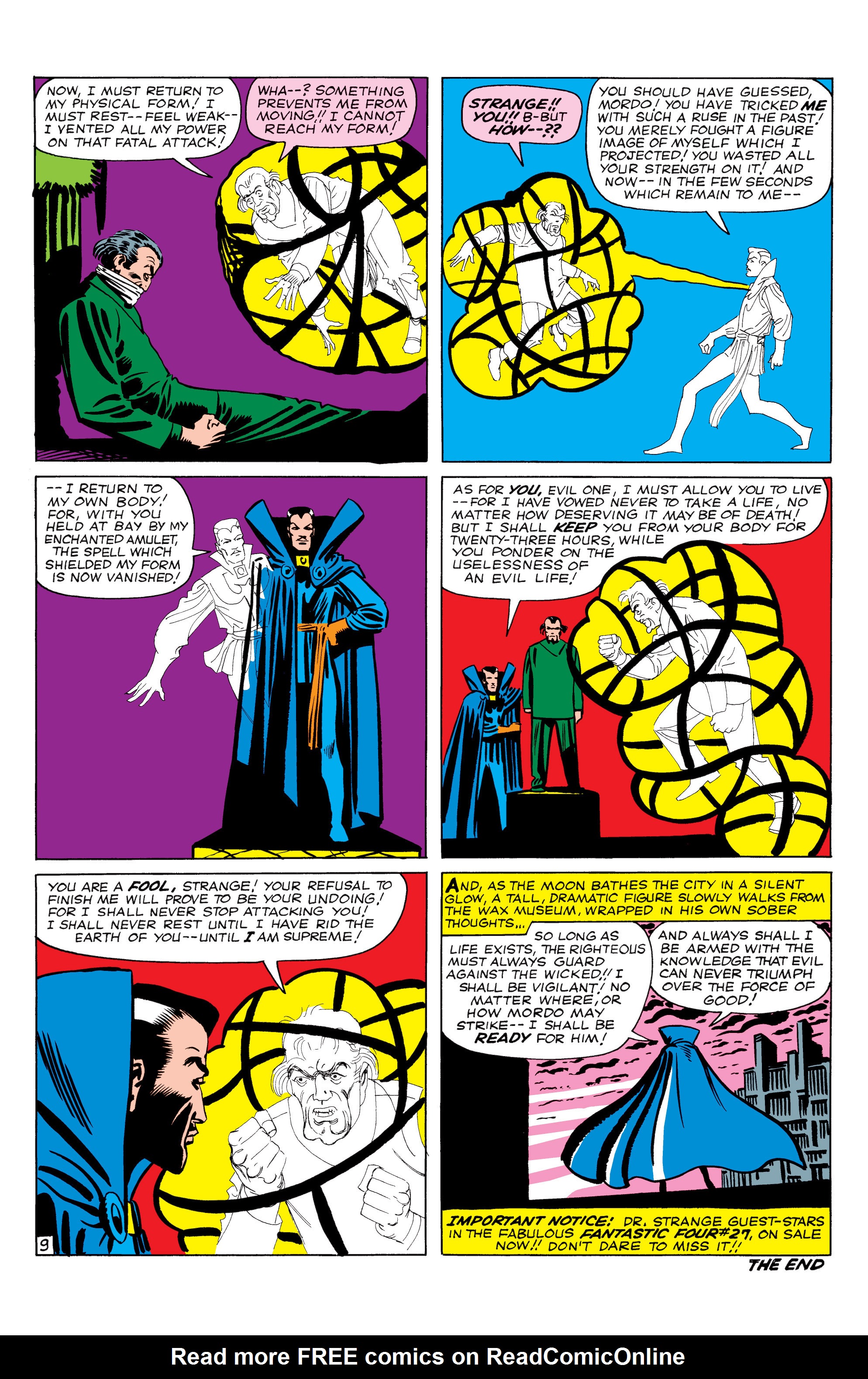 Read online Marvel Masterworks: Doctor Strange comic -  Issue # TPB 1 - 88