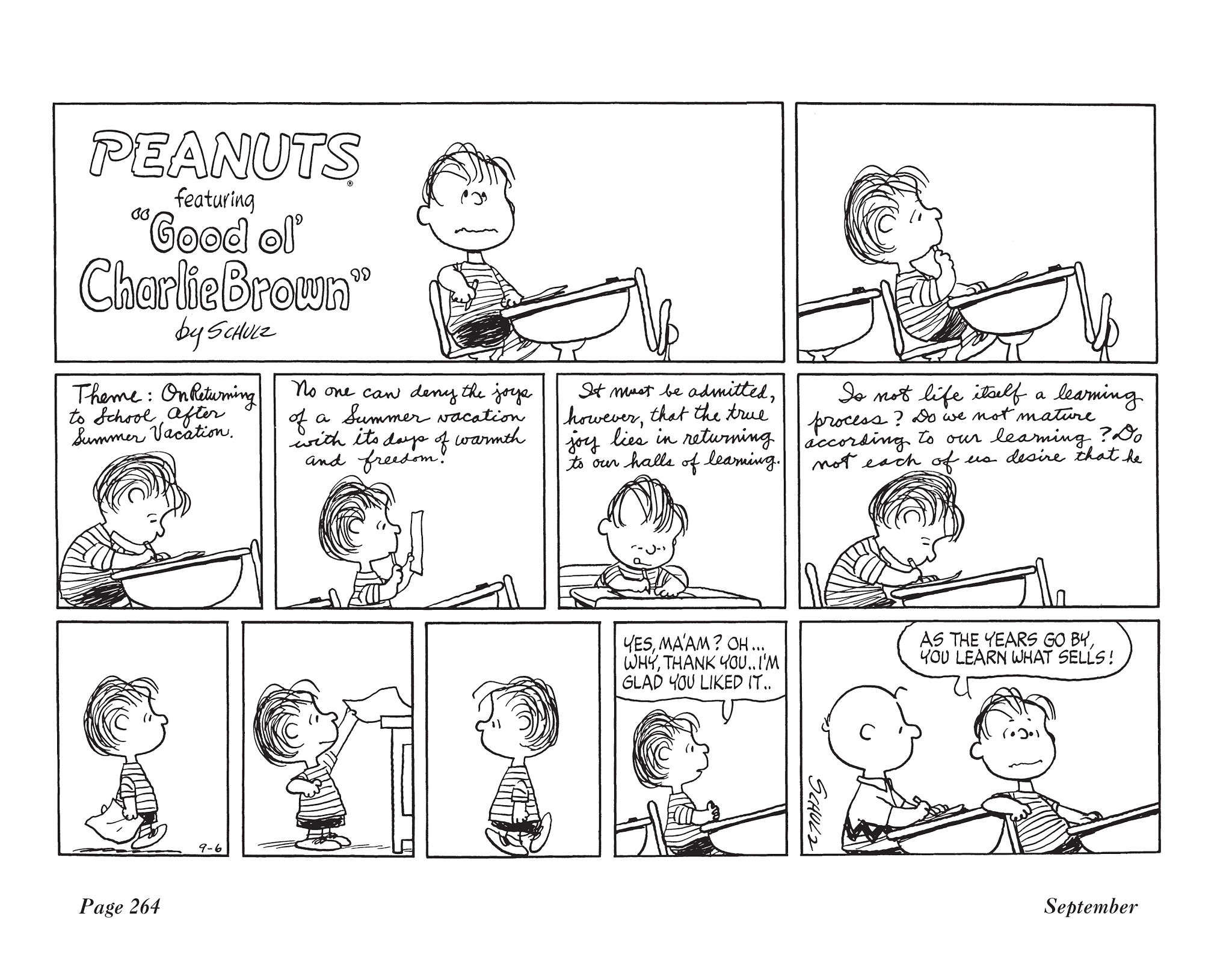 Read online The Complete Peanuts comic -  Issue # TPB 10 - 277