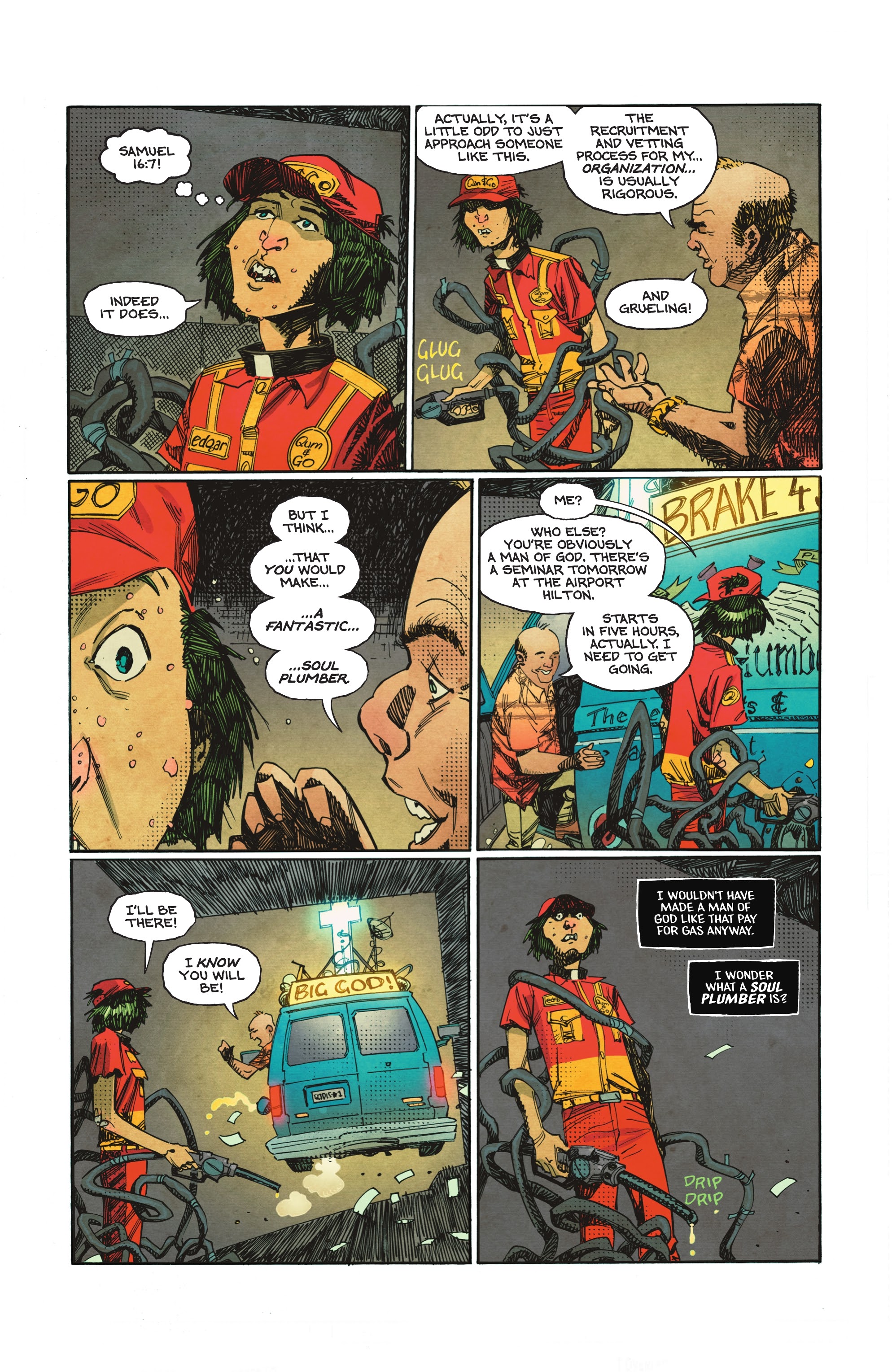 Read online DC Horror Presents: Soul Plumber comic -  Issue #1 - 12