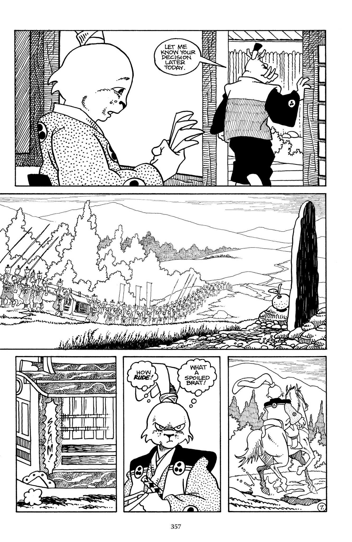 Read online The Usagi Yojimbo Saga comic -  Issue # TPB 1 - 350