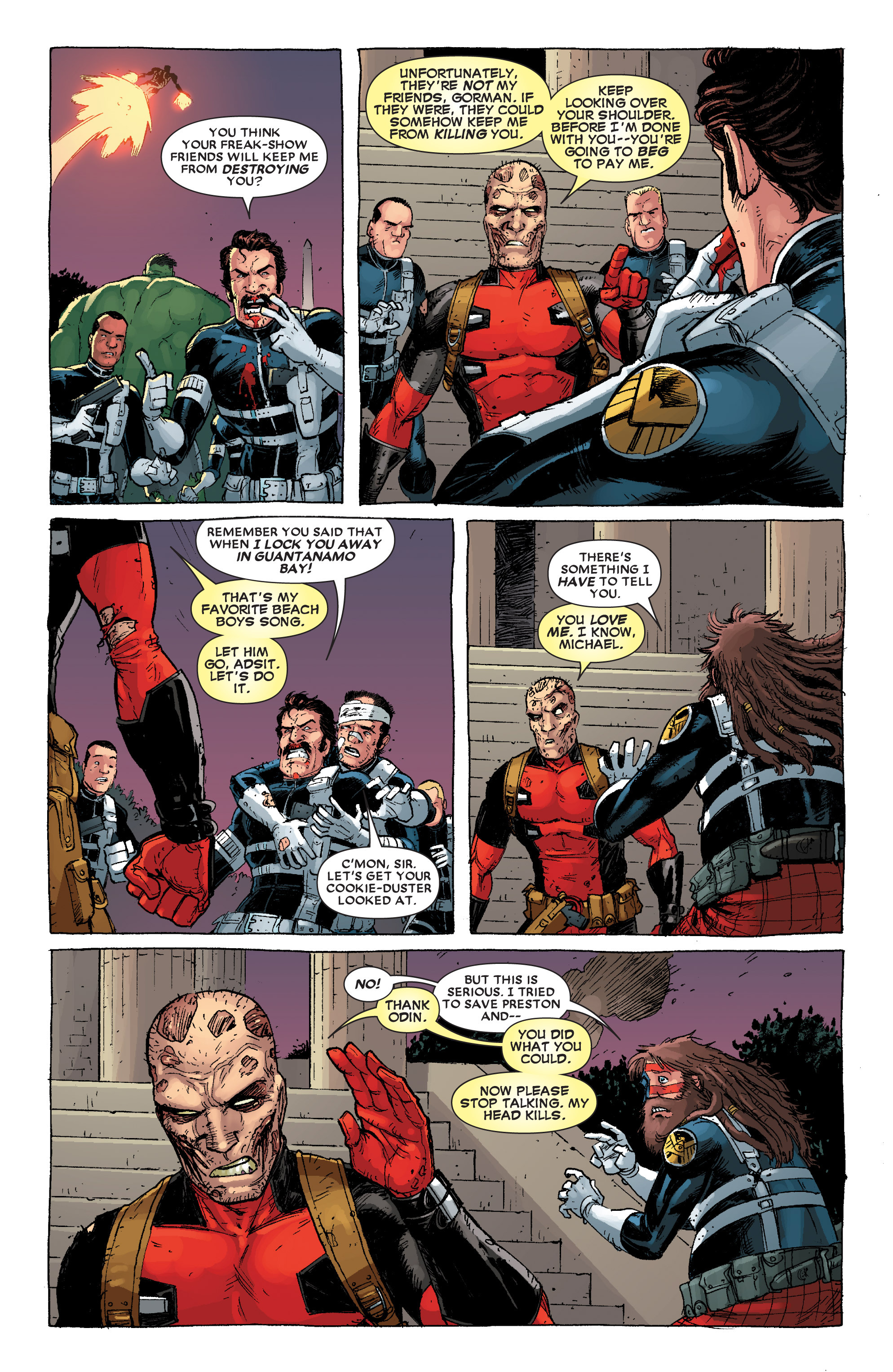 Read online Deadpool: Dead Presidents comic -  Issue # Full - 135