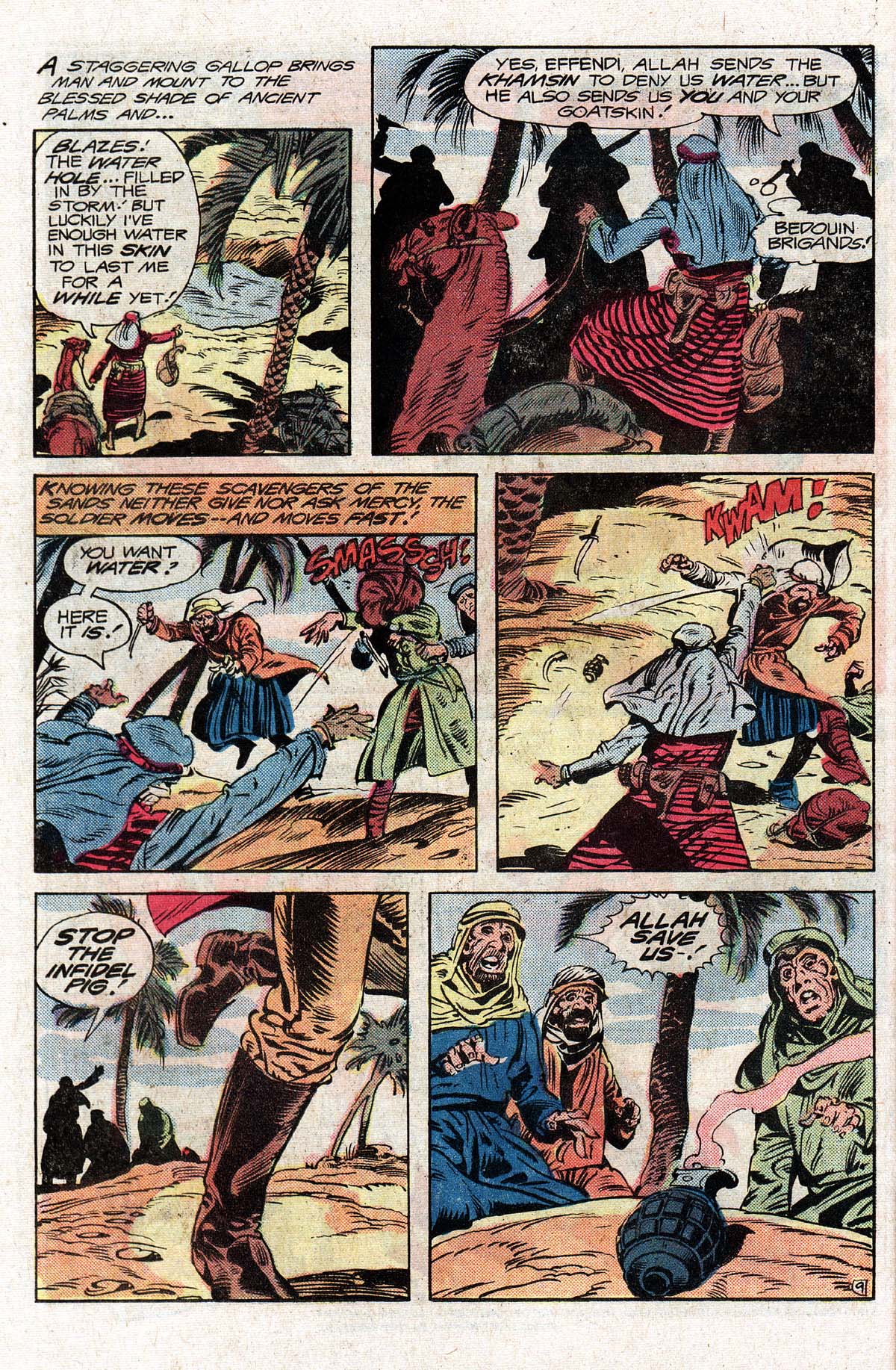 Read online Unknown Soldier (1977) comic -  Issue #246 - 14